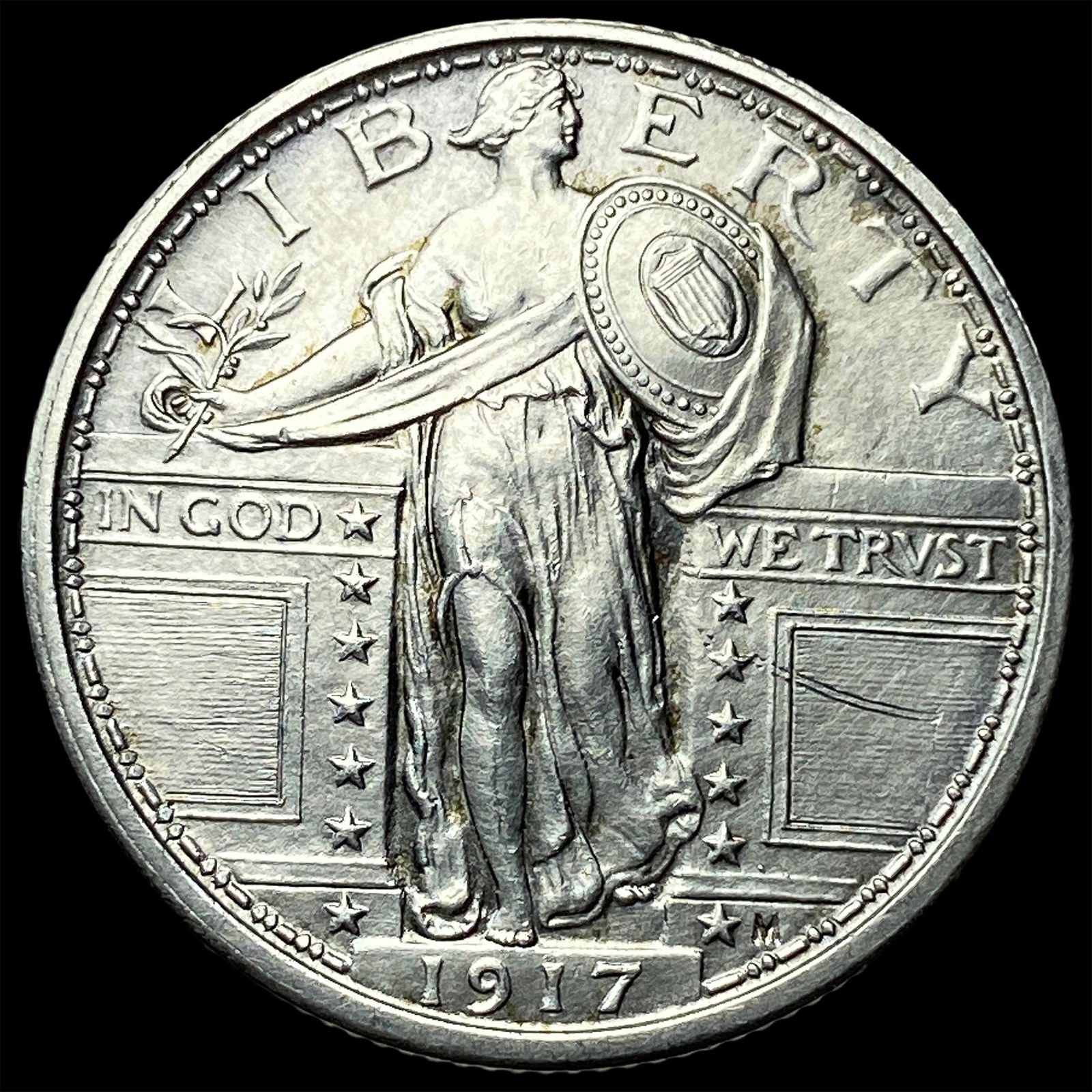 1917 Type 1 Standing Liberty Quarter UNCIRCULATED (1 of 2)