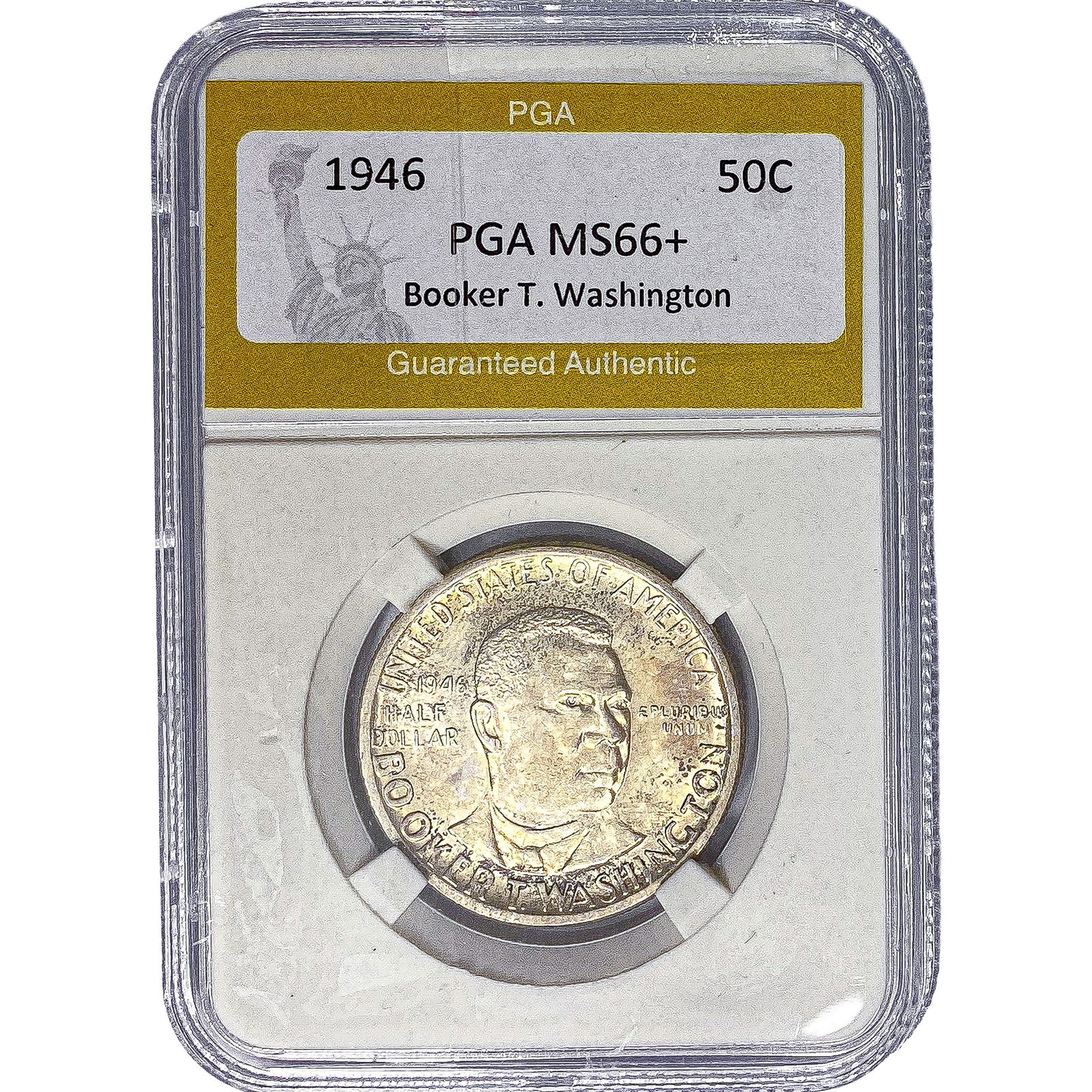 1946 Booker T Half Dollar PGA MS66+ (1 of 2)