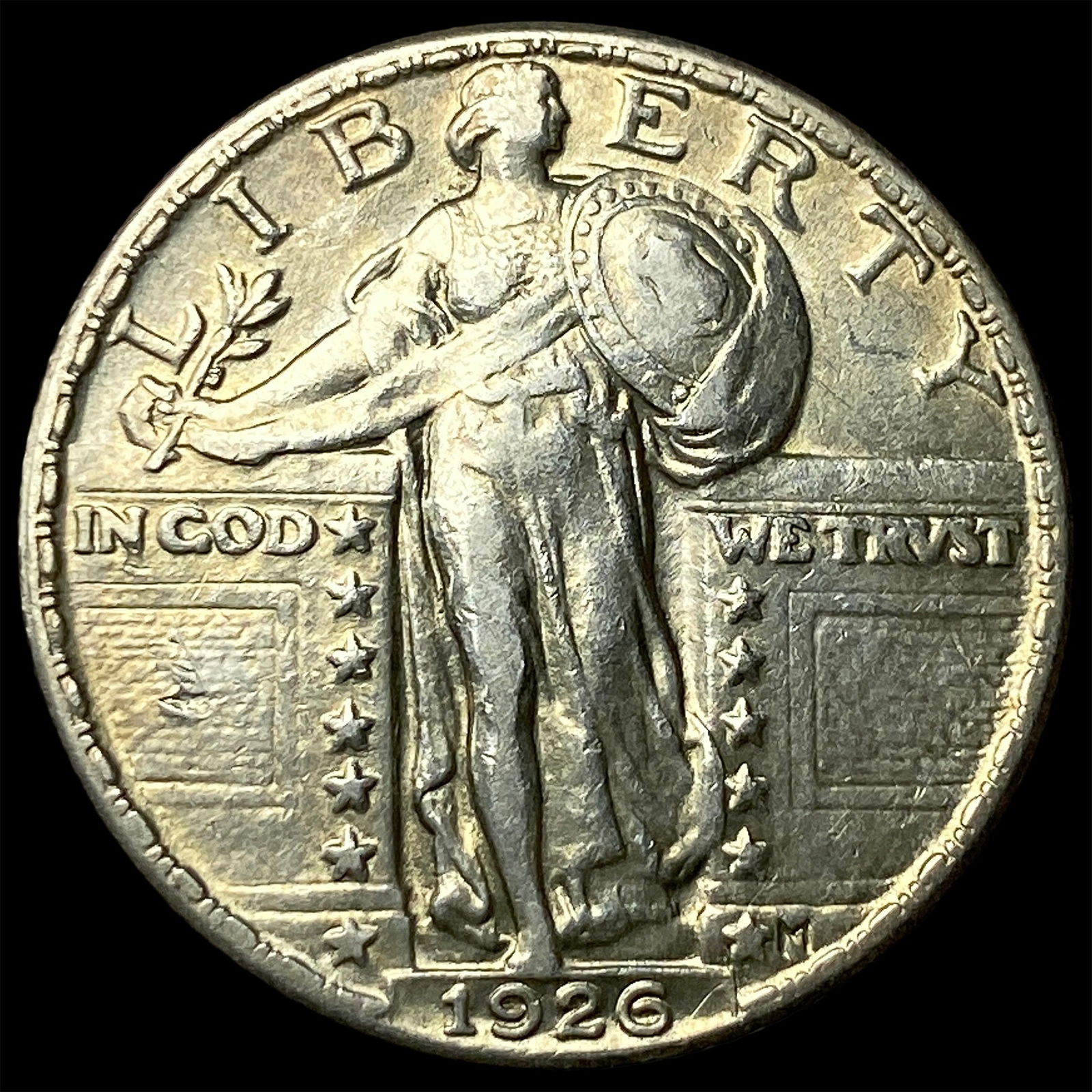 1926 Standing Liberty Silver Quarter UNCIRCULATED: 1926 Standing Liberty Silver Quarter UNCIRCULATED