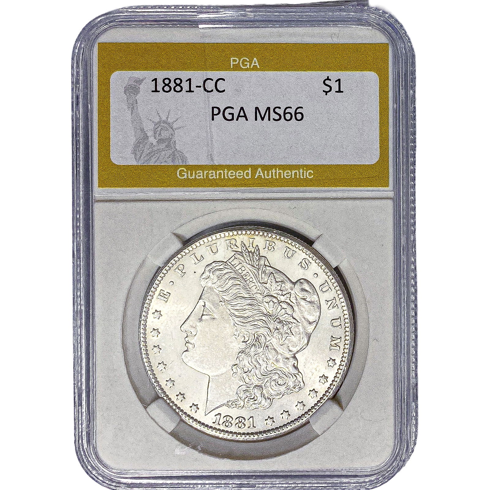 1881-CC Morgan Silver Dollar PGA MS66 (1 of 2)