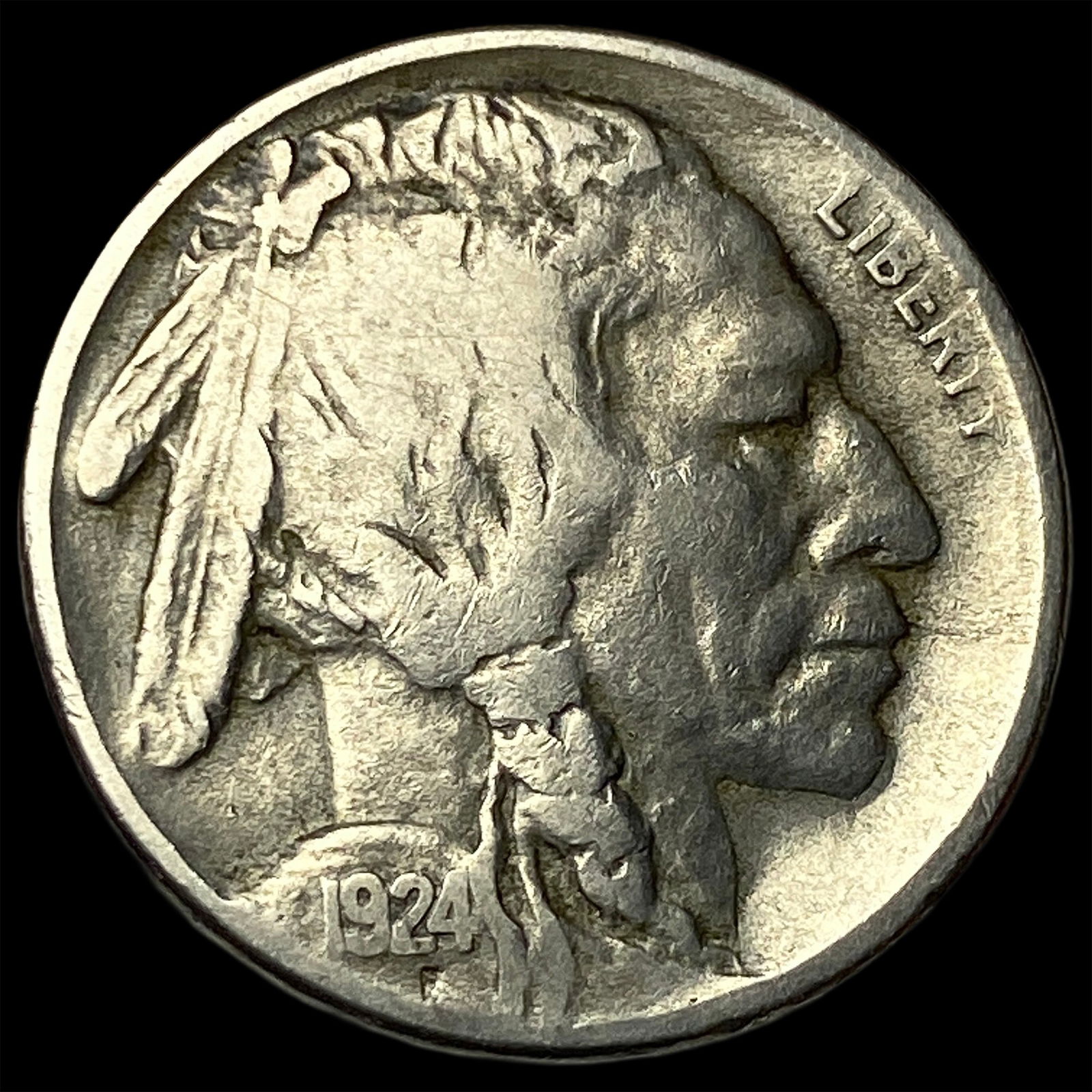 1924-S Buffalo Nickel LIGHTLY CIRCULATED (1 of 2)