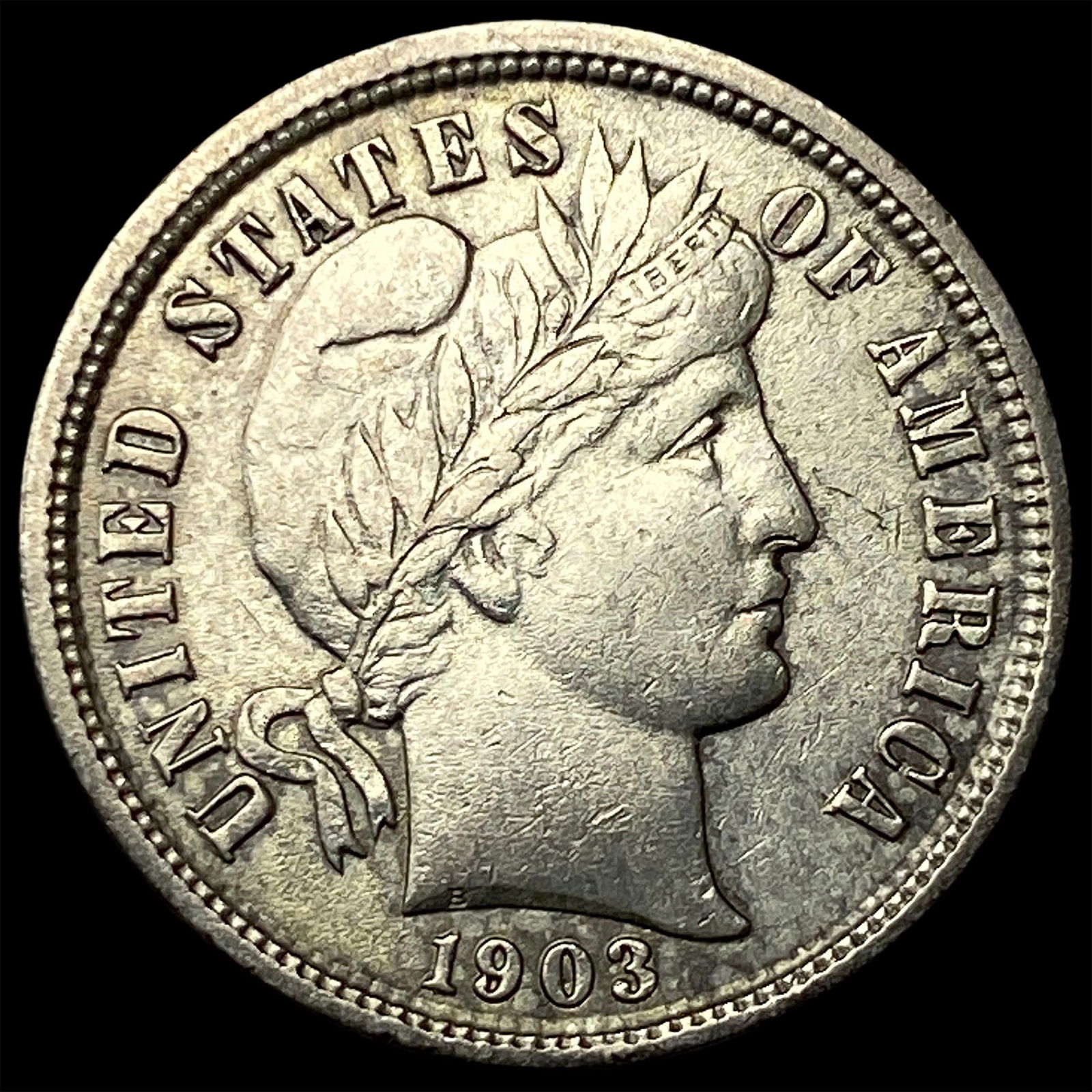 1903 Barber Dime CLOSELY UNCIRCULATED (1 of 2)
