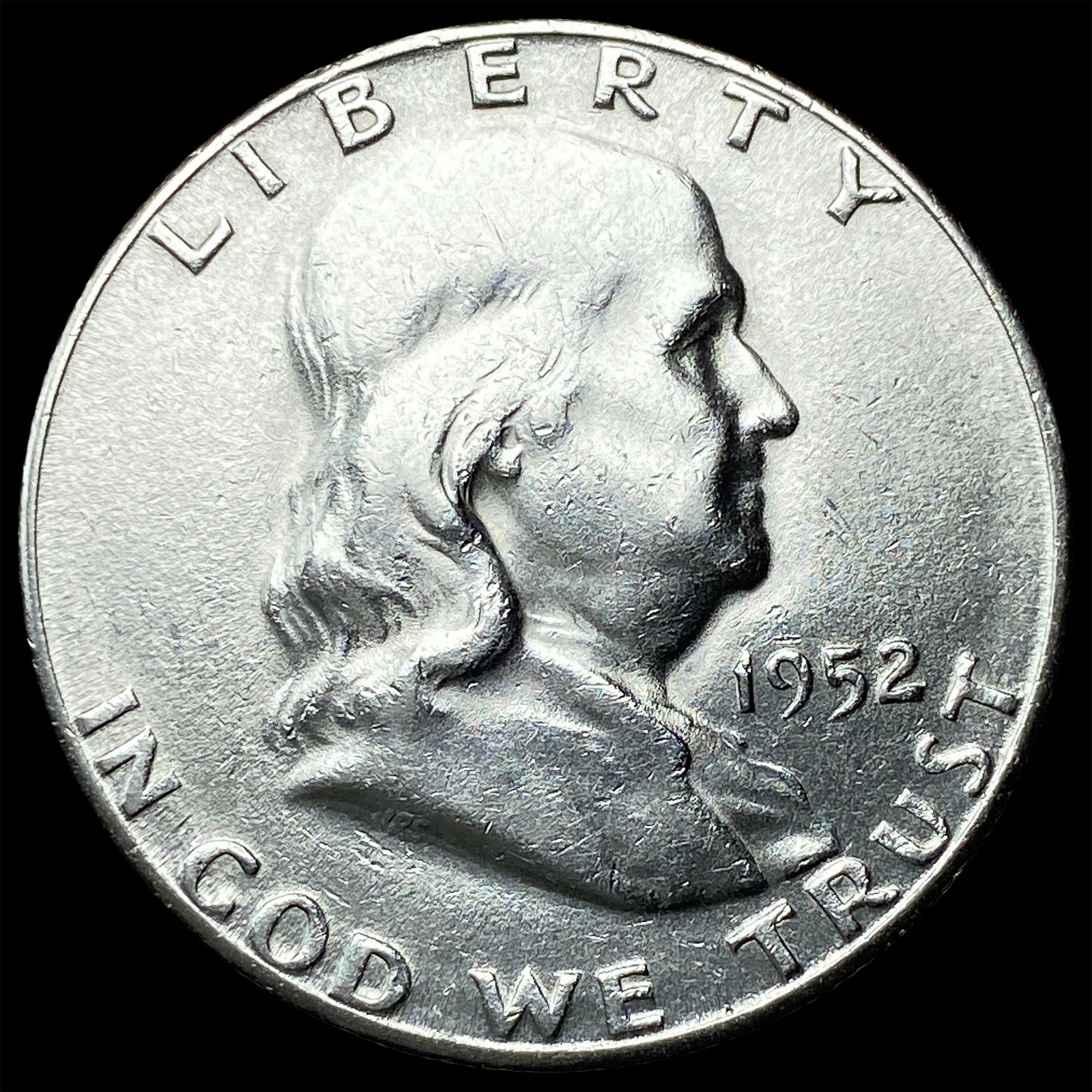 1952 Franklin Silver Half Dollar UNCIRCULATED (1 of 2)