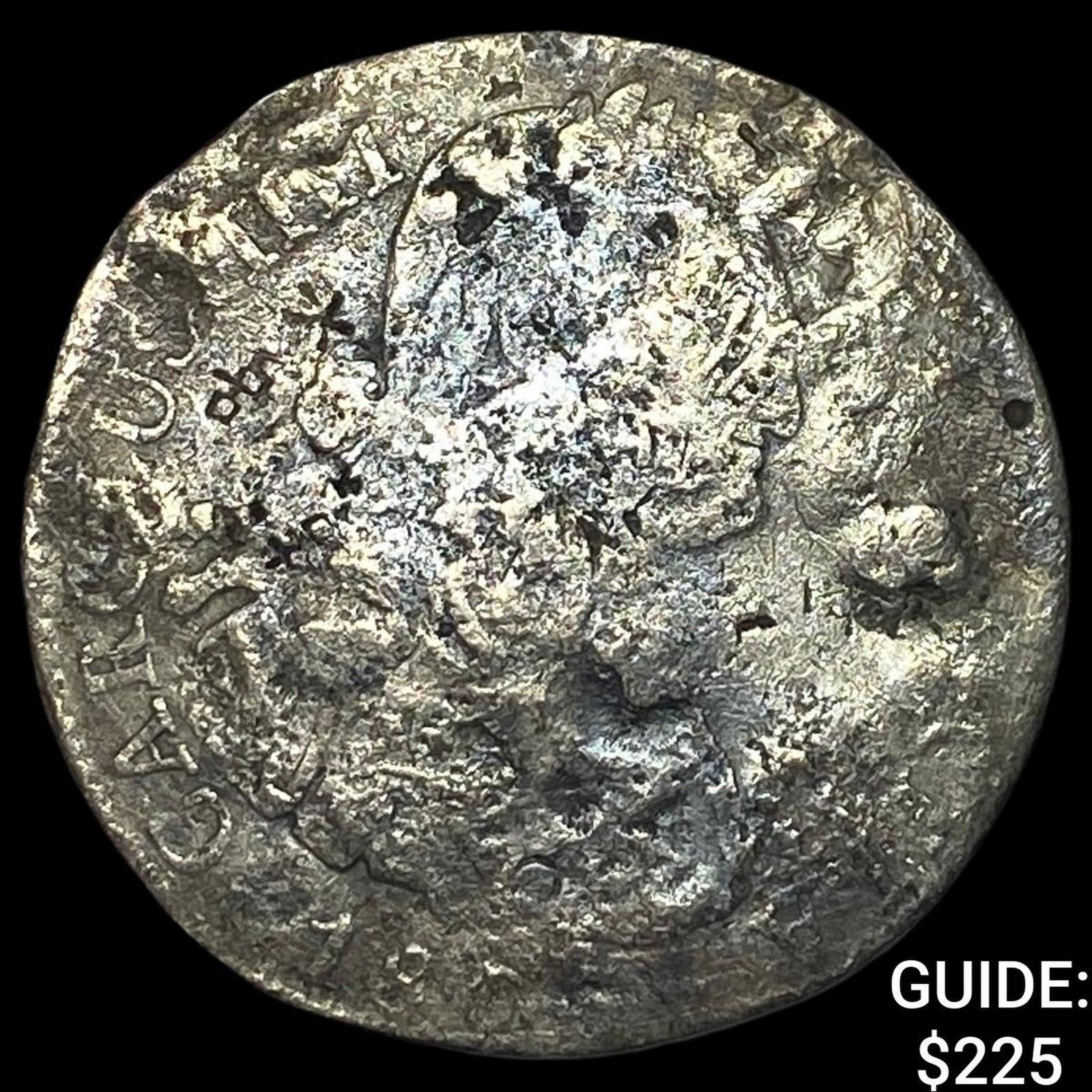 Colonial Spain Silver 8 Reales Chopmarks NEARLY UNCIRCULATED (1 of 2)