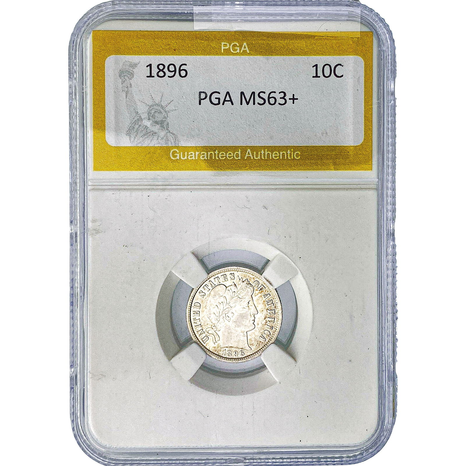 1896 Barber Dime PGA MS63+ (1 of 2)