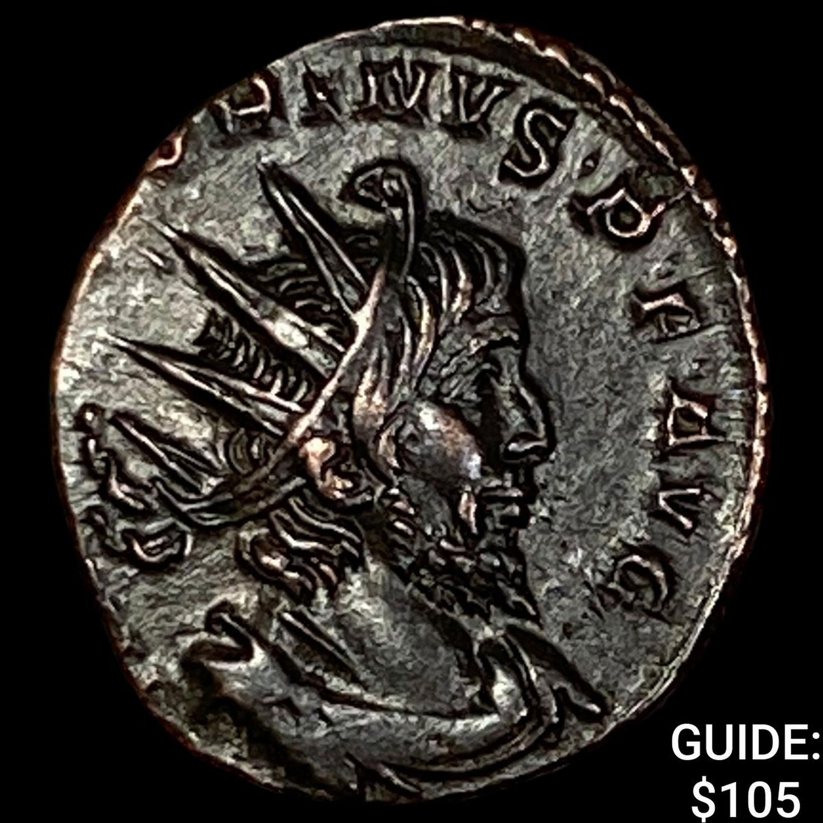 Romano-Gallic Victorinus 269-271 BI Dbl Denarius CHOICE AU: Romano-Gallic Victorinus 269-271 BI Dbl Denarius CHOICE AU
