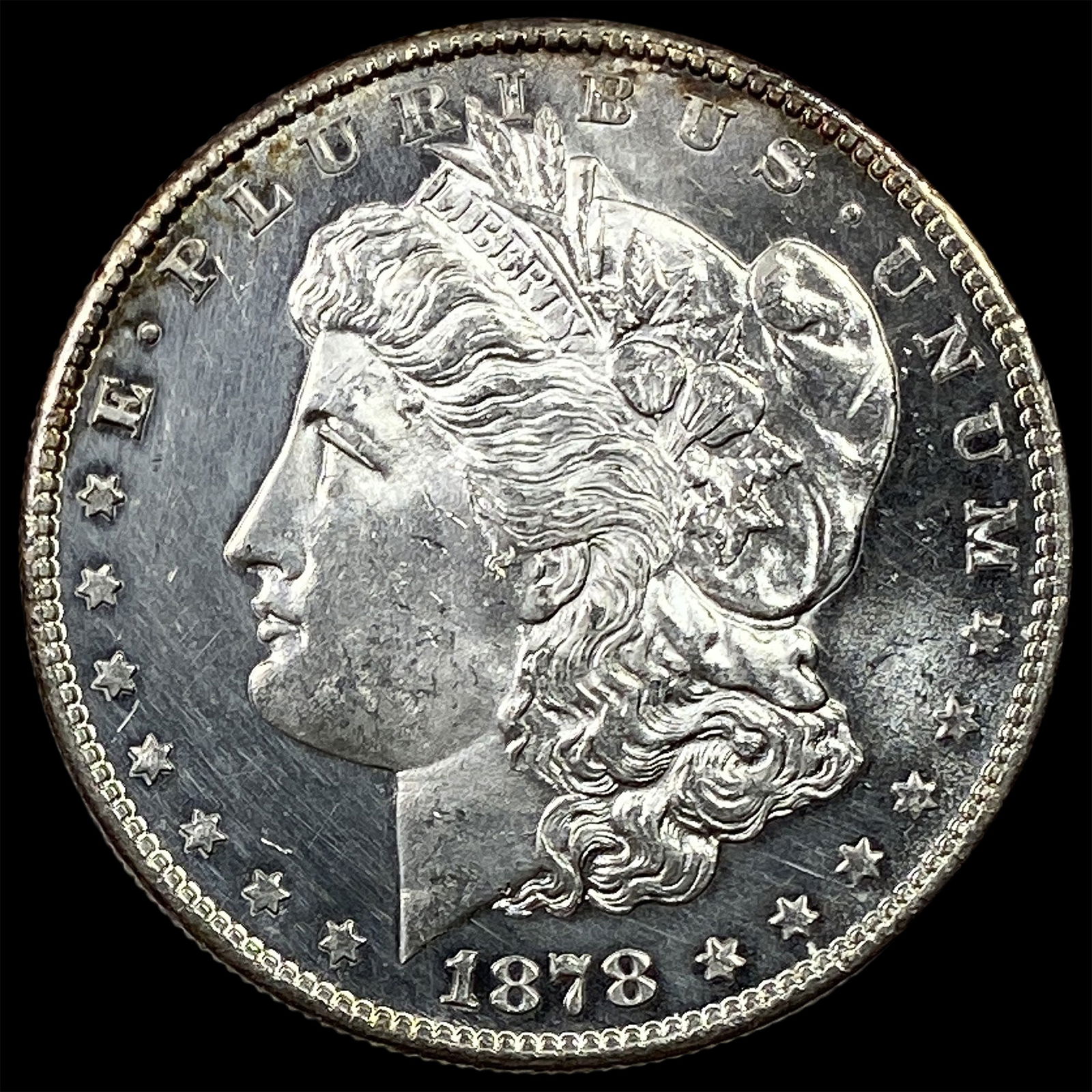 1878-S Silver Morgan Dollar UNCIRCULATED: 1878-S Silver Morgan Dollar UNCIRCULATED