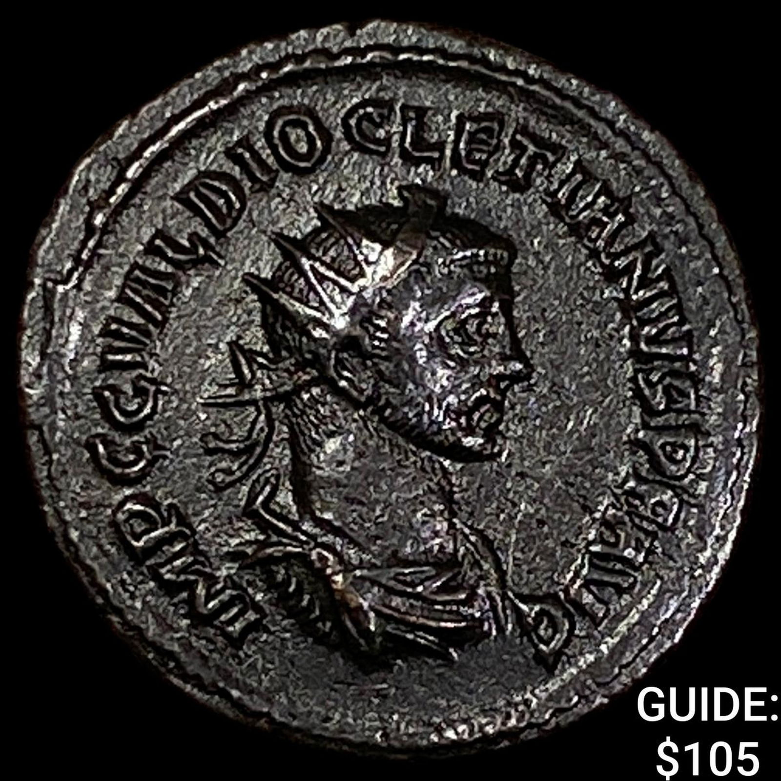 Roman DIocletian 284-305 AD BI Nummus CHOICE AU: Roman DIocletian 284-305 AD BI Nummus CHOICE AU