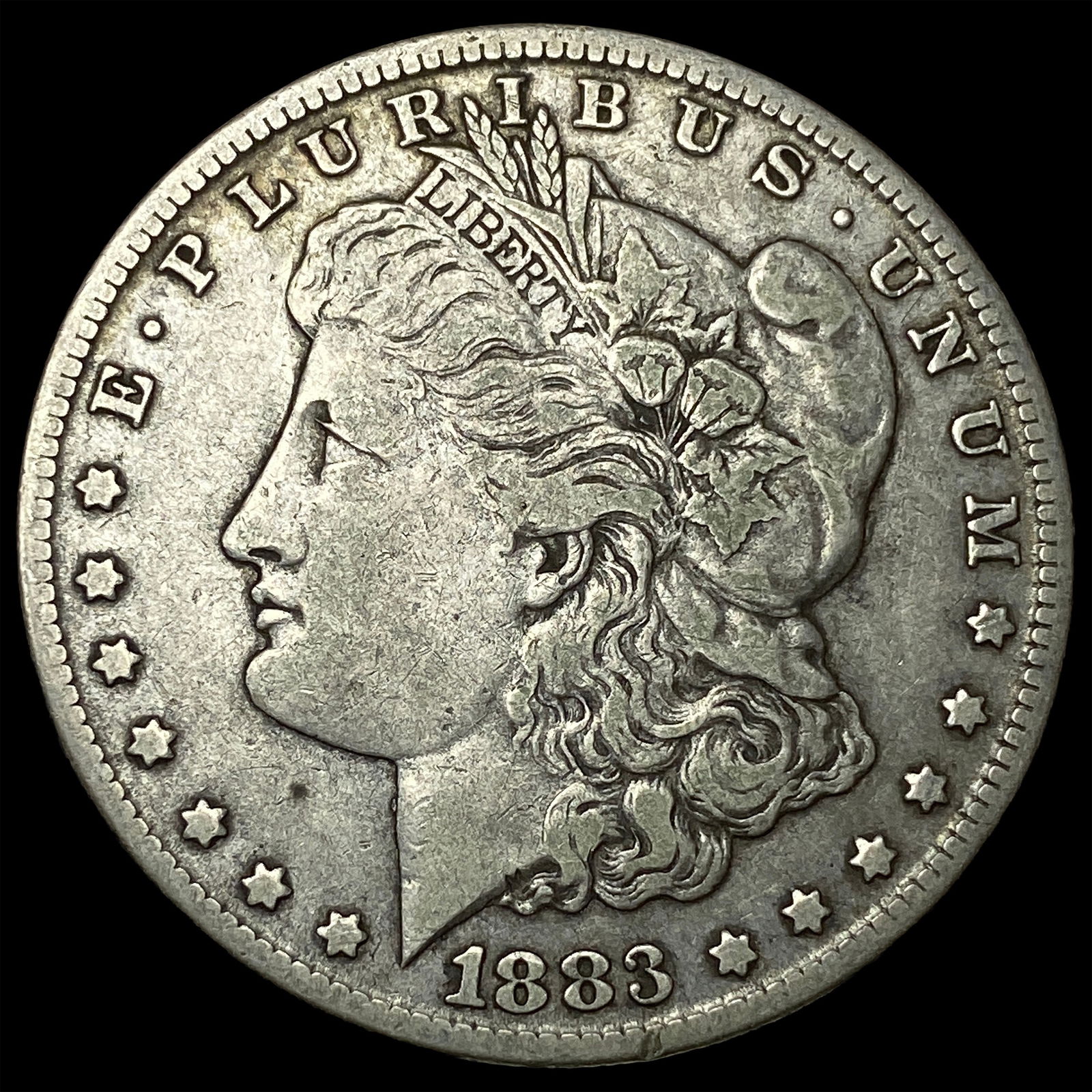1883-CC Silver Morgan Dollar NEARLY UNCIRCULATED: 1883-CC Silver Morgan Dollar NEARLY UNCIRCULATED