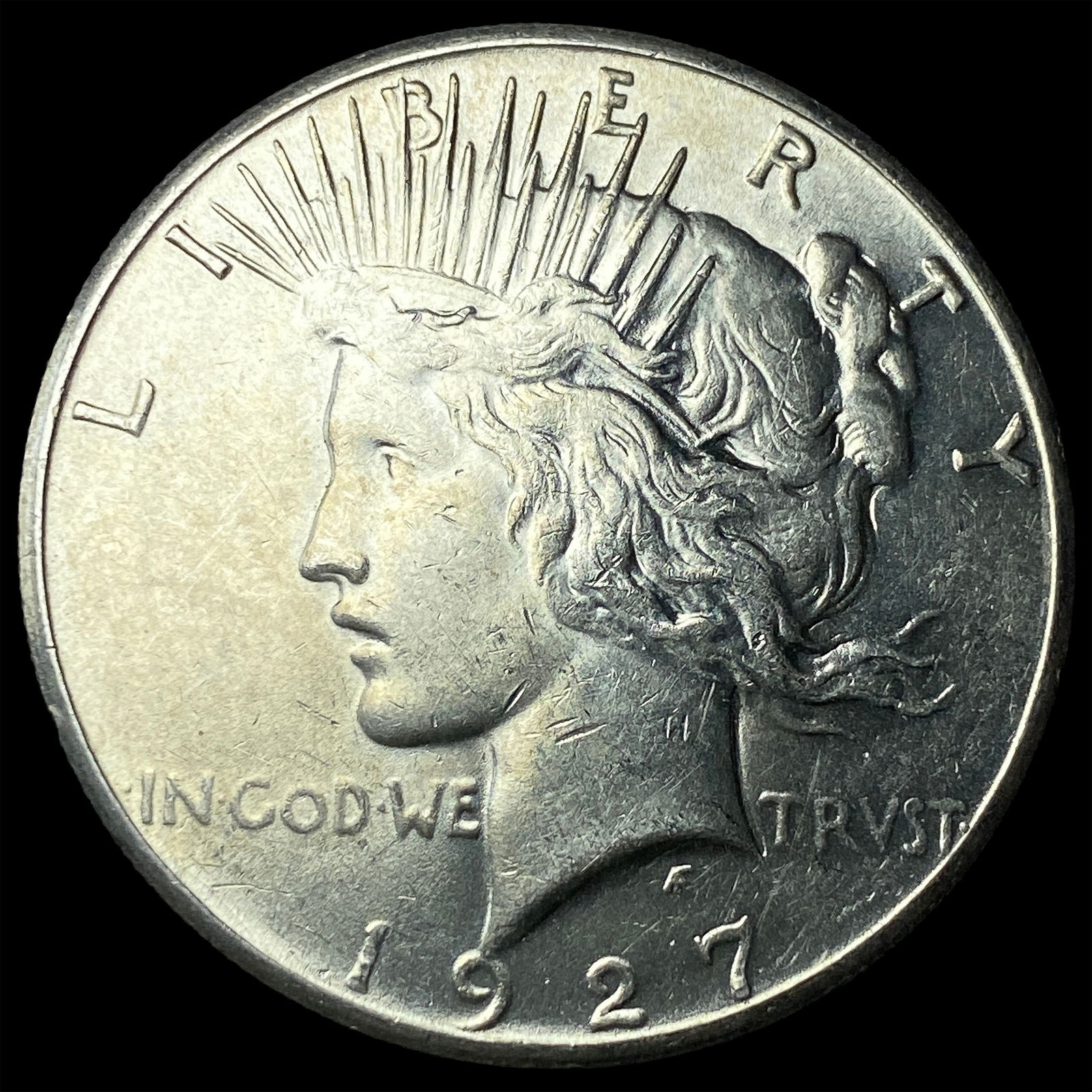1927 Peace Silver Dollar HIGH GRADE (1 of 2)