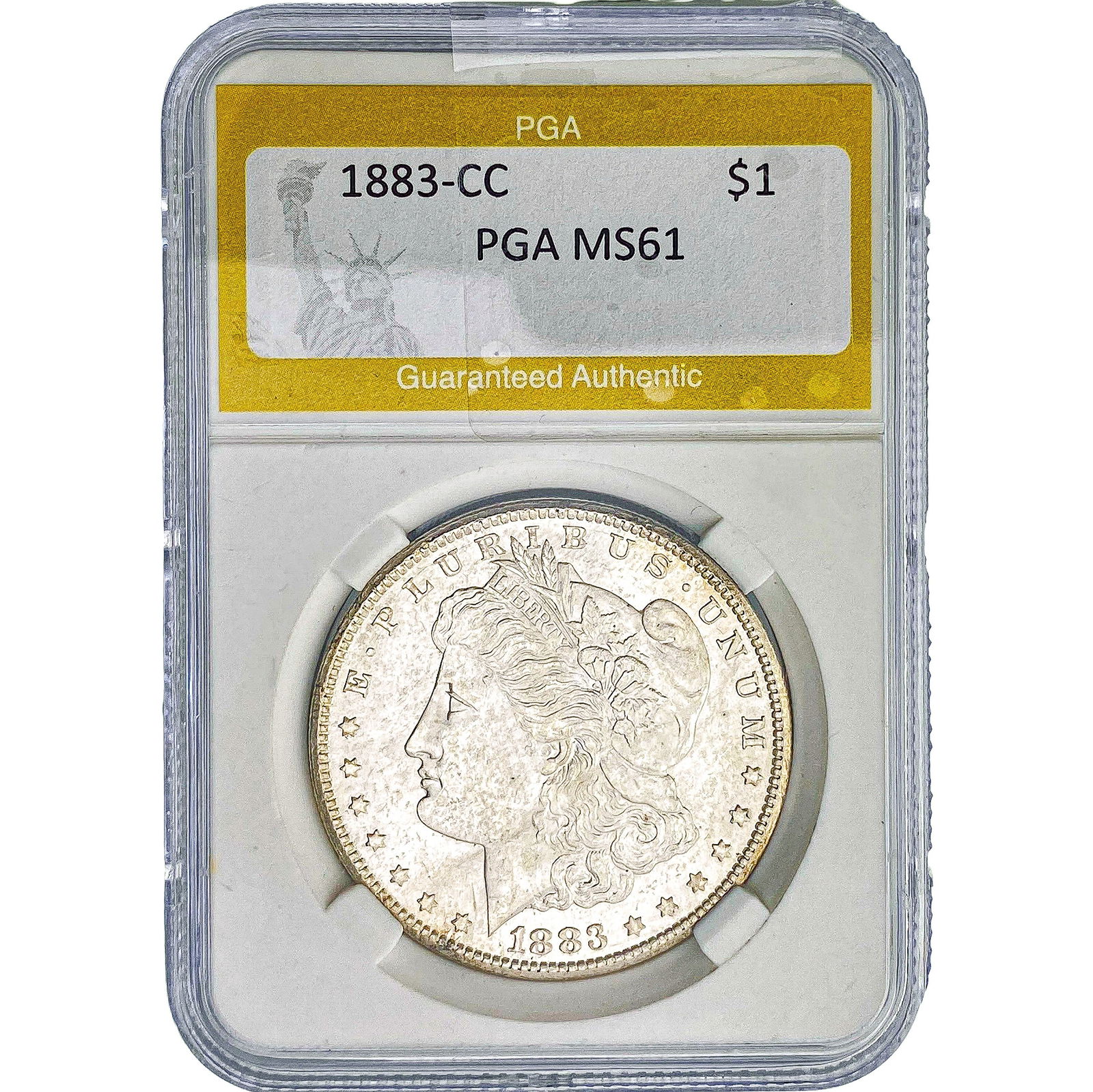 1883-CC Morgan Silver Dollar PGA MS61 (1 of 2)