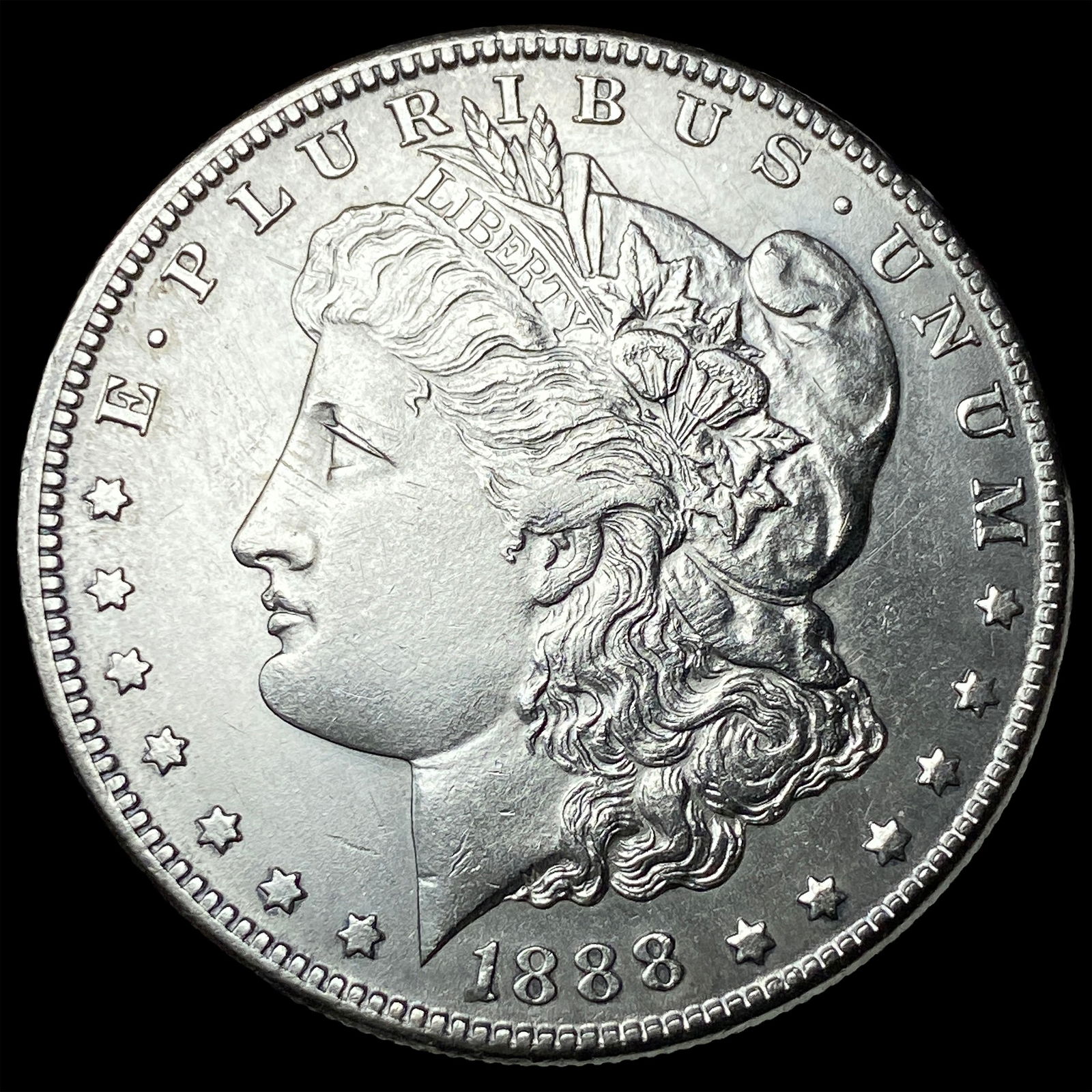 1888-S Silver Morgan Dollar CLOSELY UNCIRCULATED: 1888-S Silver Morgan Dollar CLOSELY UNCIRCULATED