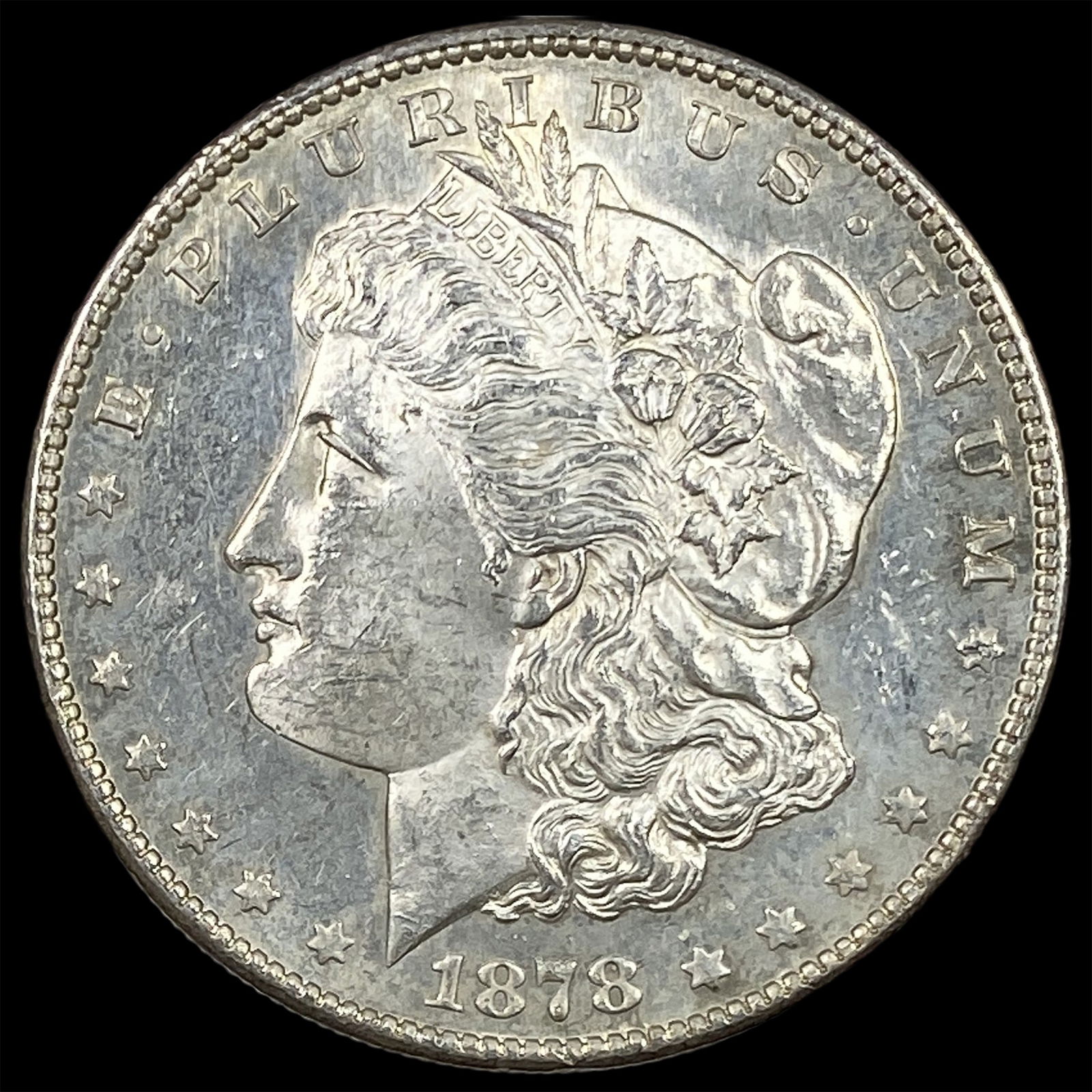 1878-S Silver Morgan Dollar UNCIRCULATED: 1878-S Silver Morgan Dollar UNCIRCULATED