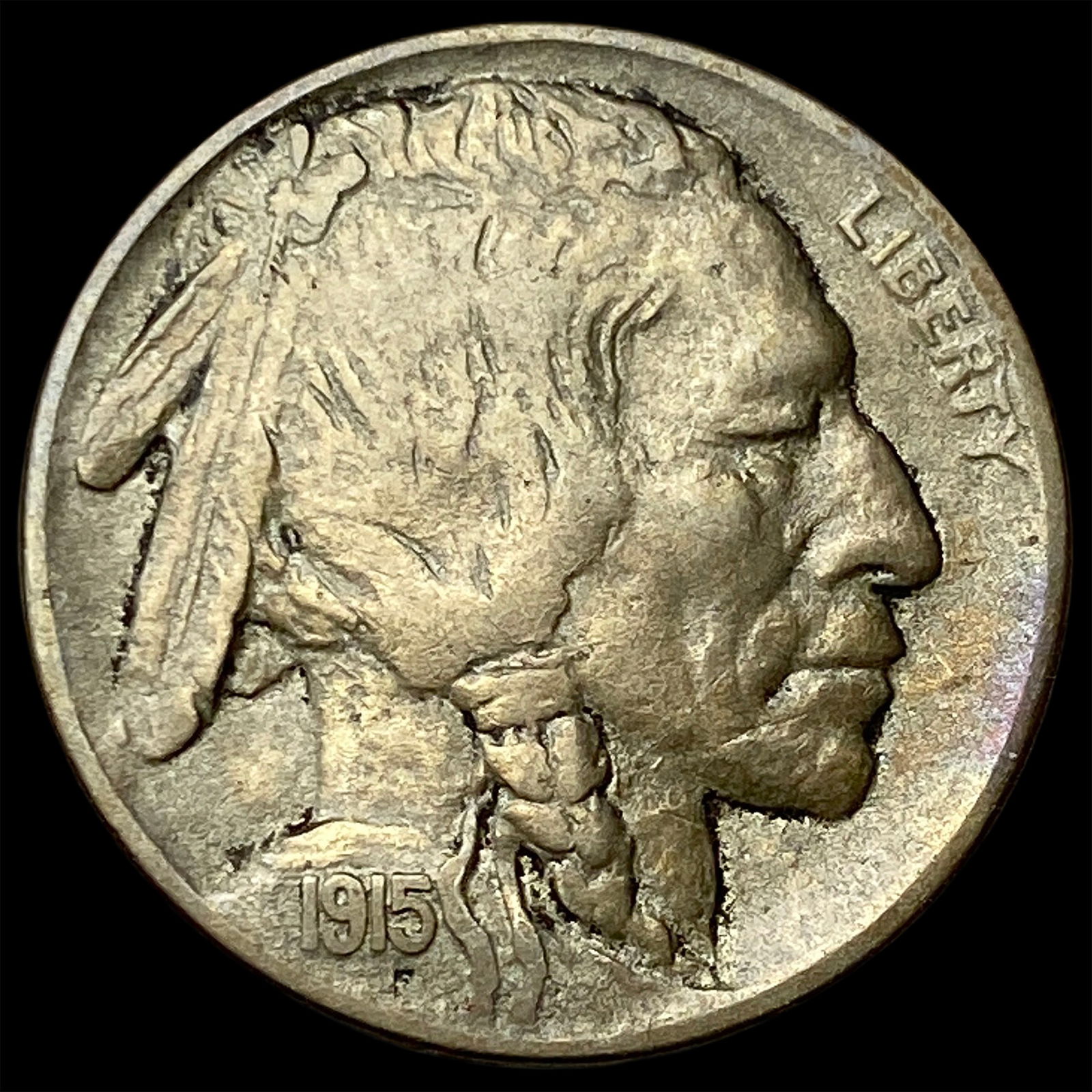 1915-D Buffalo Nickel CLOSELY UNCIRCULATED: 1915-D Buffalo Nickel CLOSELY UNCIRCULATED