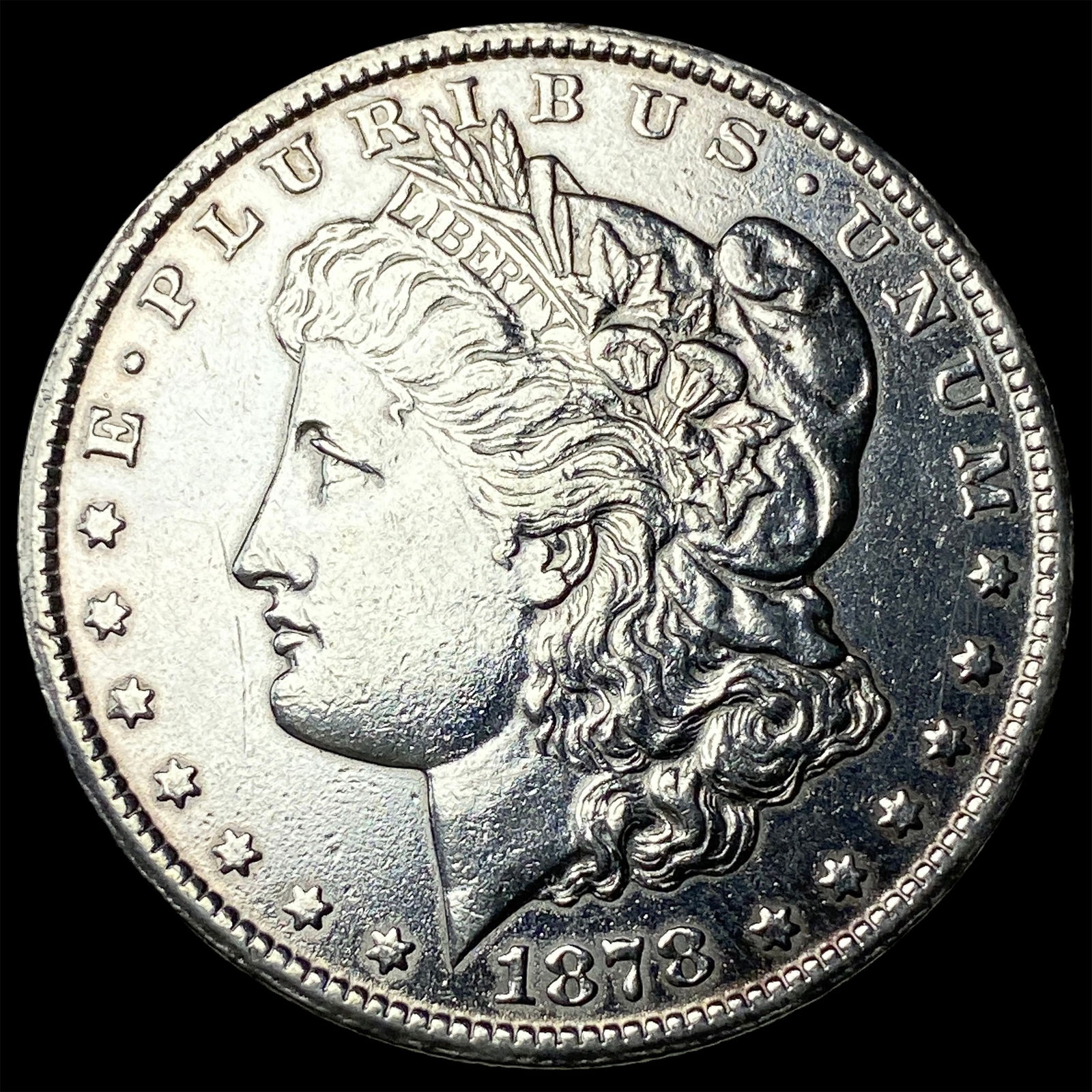 1878-S Silver Morgan Dollar HIGH GRADE: 1878-S Silver Morgan Dollar HIGH GRADE