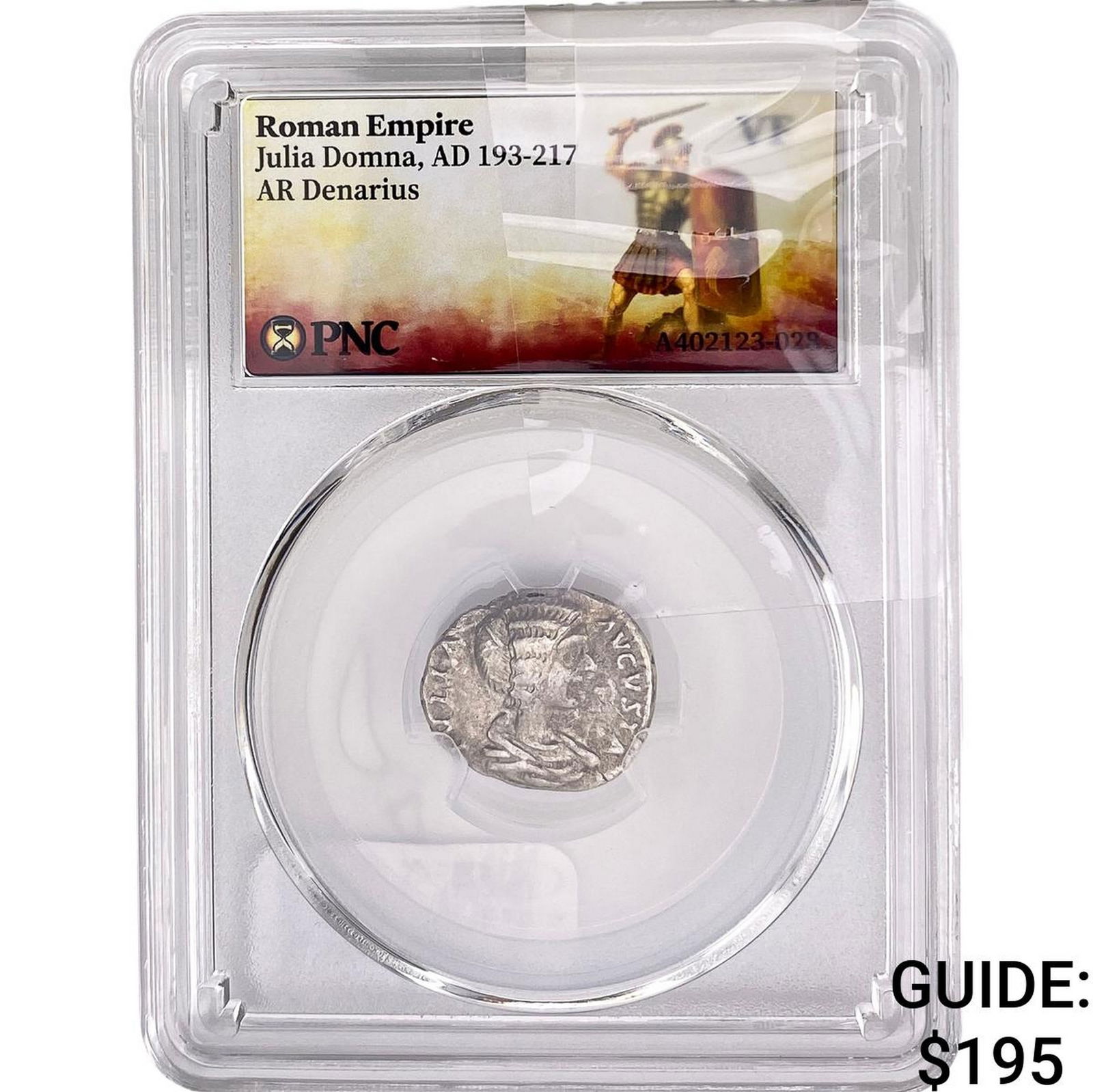 Roman Julia Domna, AD 193-217 Silver Denarius PNC VF: Roman Julia Domna, AD 193-217 Silver Denarius PNC VF