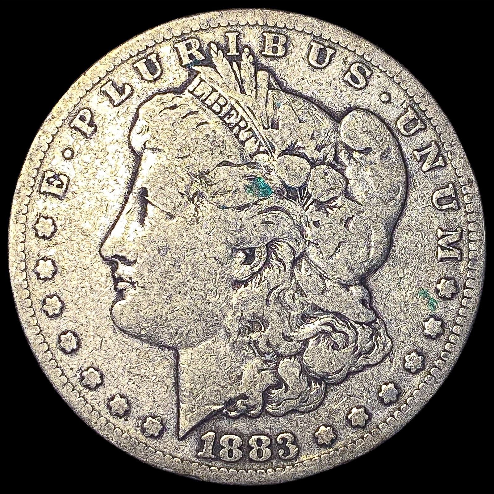 1883-S Silver Morgan Dollar NICELY CIRCULATED: 1883-S Silver Morgan Dollar NICELY CIRCULATED