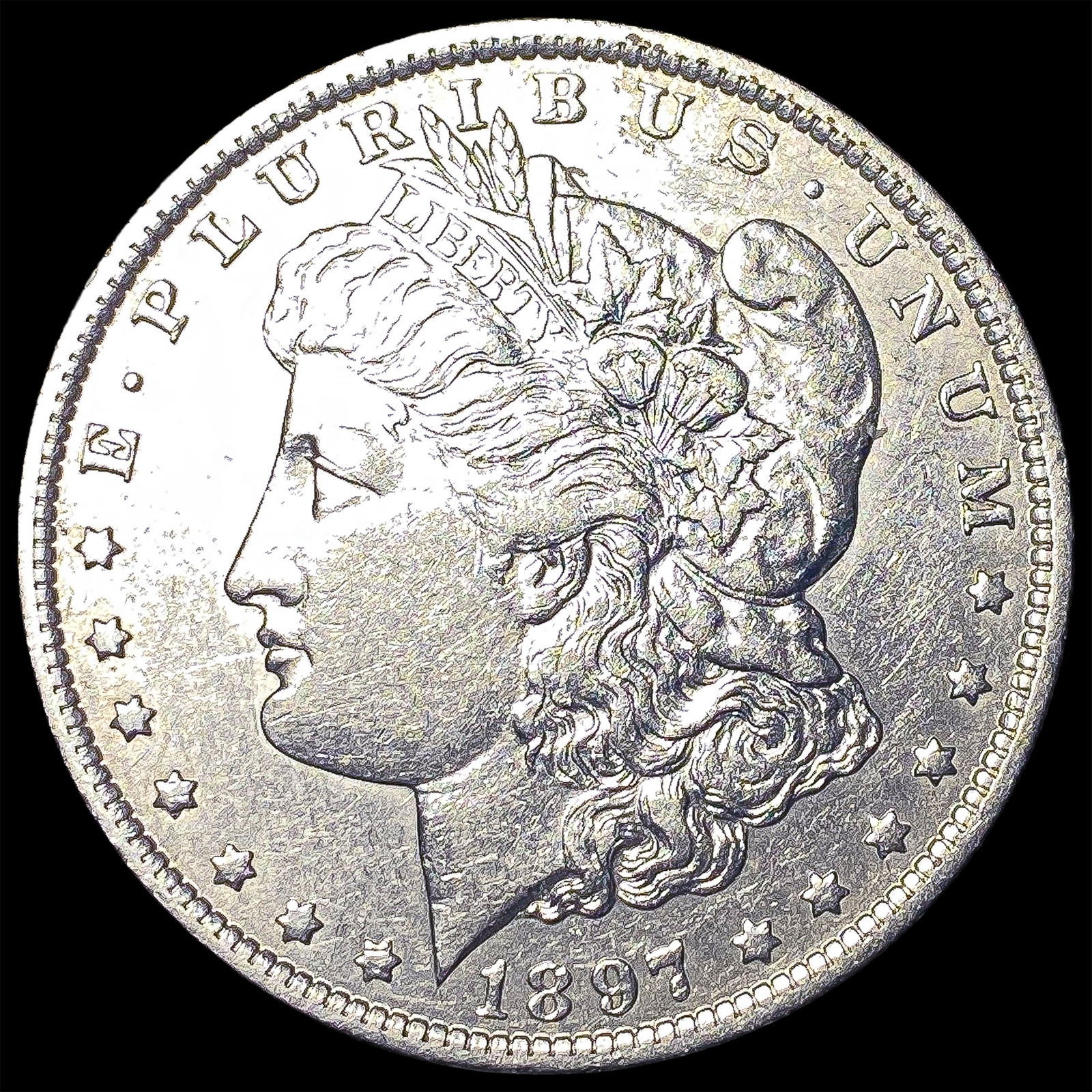 1897-O Silver Morgan Dollar CLOSELY UNCIRCULATED (1 of 2)