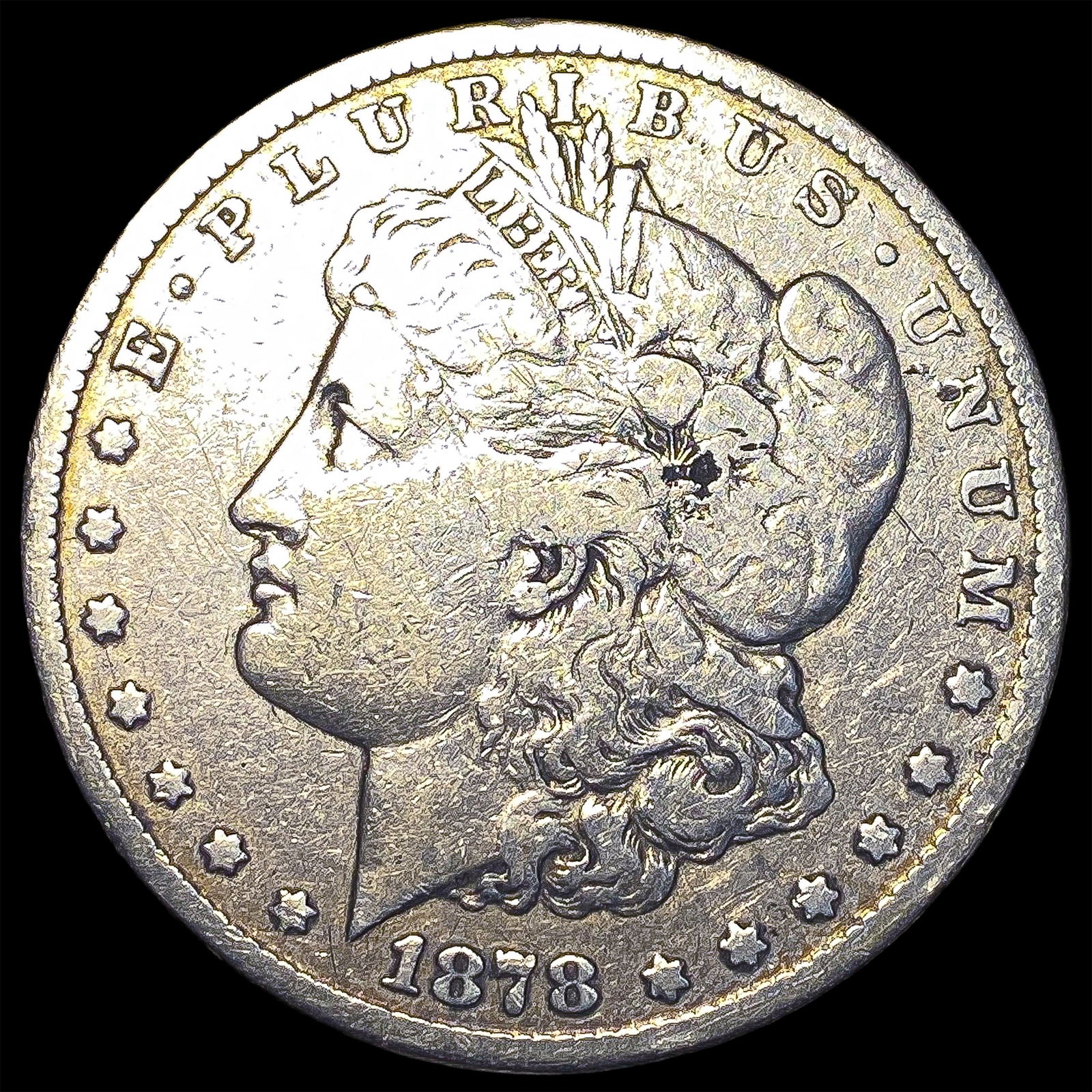 1878-S Silver Morgan Dollar LIGHTLY CIRCULATED (1 of 2)