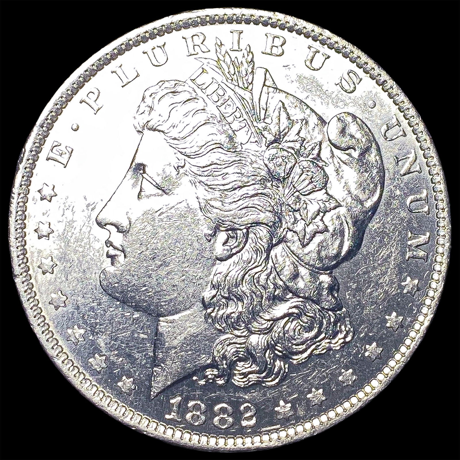 1882 Morgan Silver Dollar UNCIRCULATED: 1882 Morgan Silver Dollar UNCIRCULATED