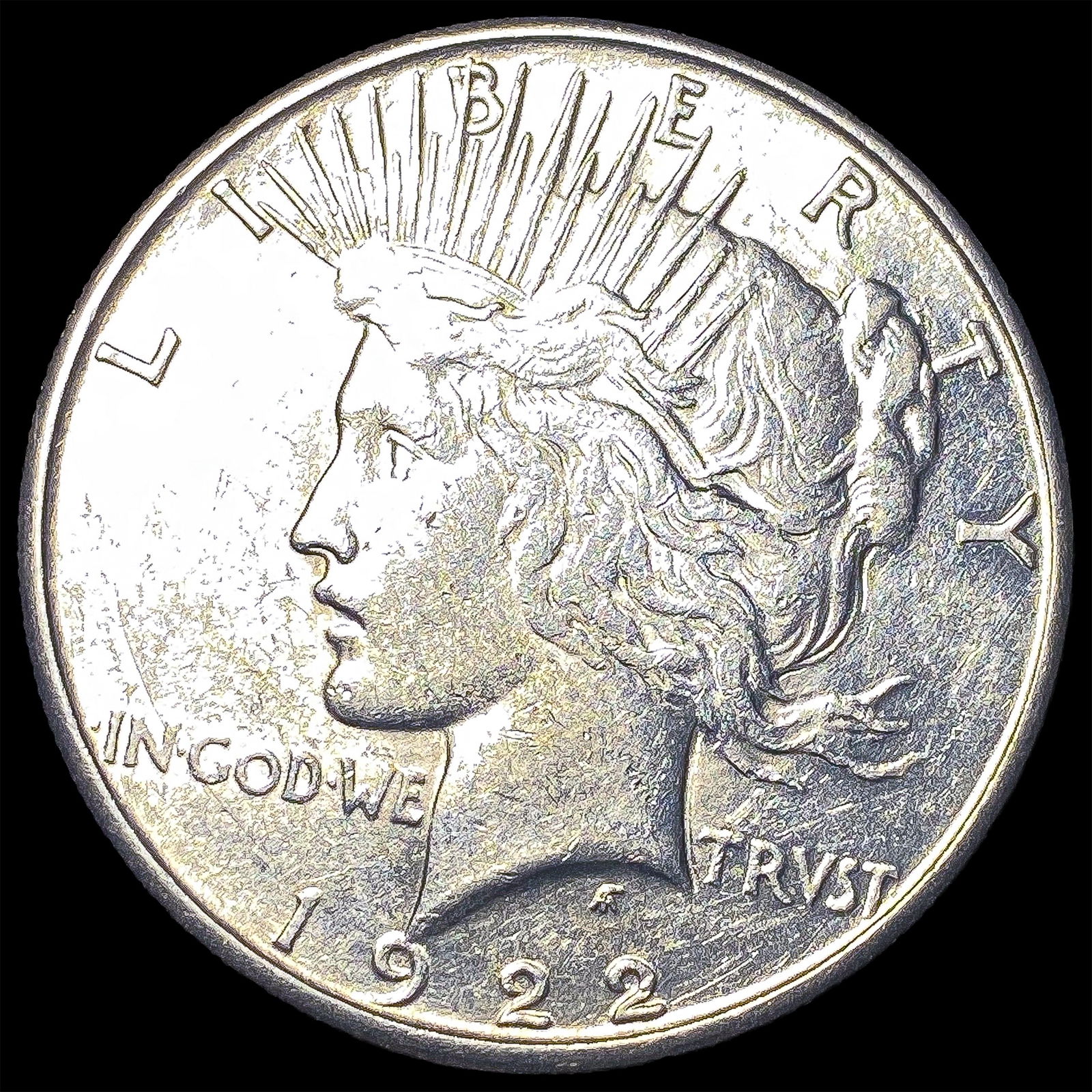 1922 Silver Peace Dollar UNCIRCULATED: 1922 Silver Peace Dollar UNCIRCULATED