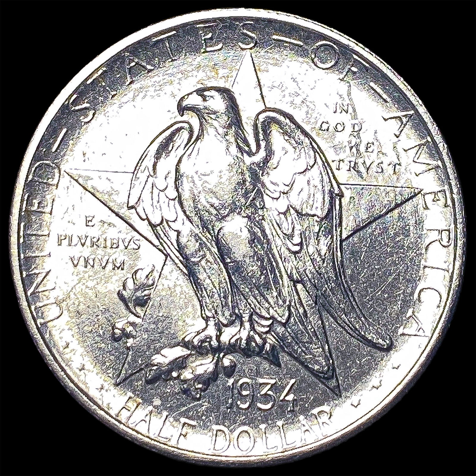 1934 Silver Texas Independence Half Dollar UNCIRCULATED (1 of 2)