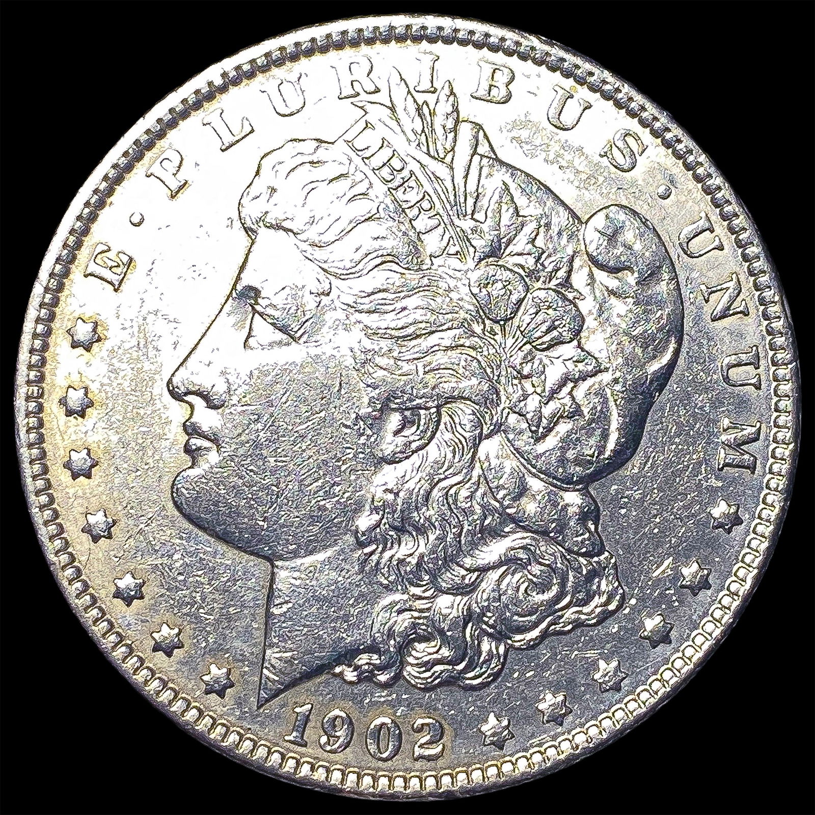 1902 Morgan Silver Dollar CLOSELY UNCIRCULATED (1 of 2)