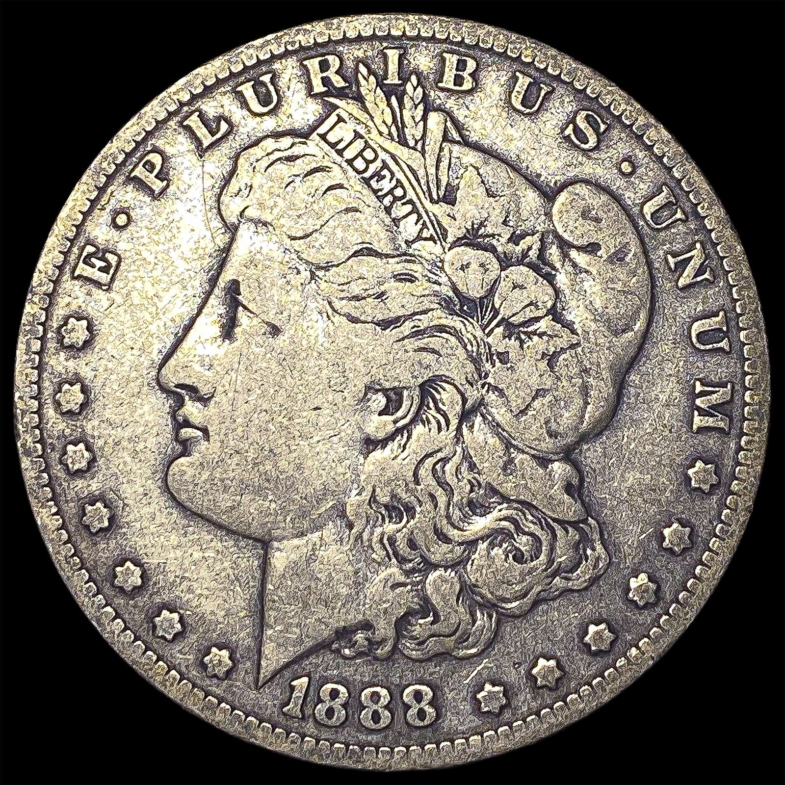 1888-O Silver Morgan Dollar HIGH GRADE (1 of 2)