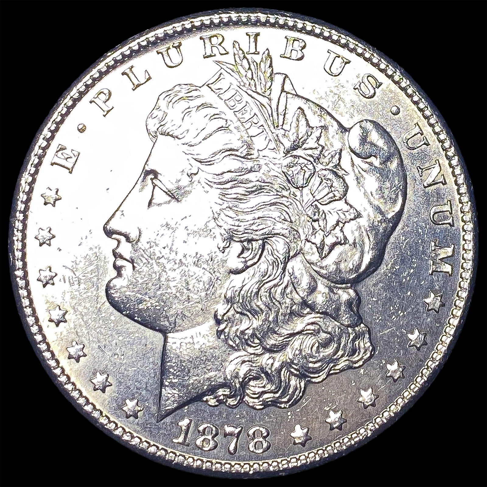 1878-S Silver Morgan Dollar UNCIRCULATED: 1878-S Silver Morgan Dollar UNCIRCULATED