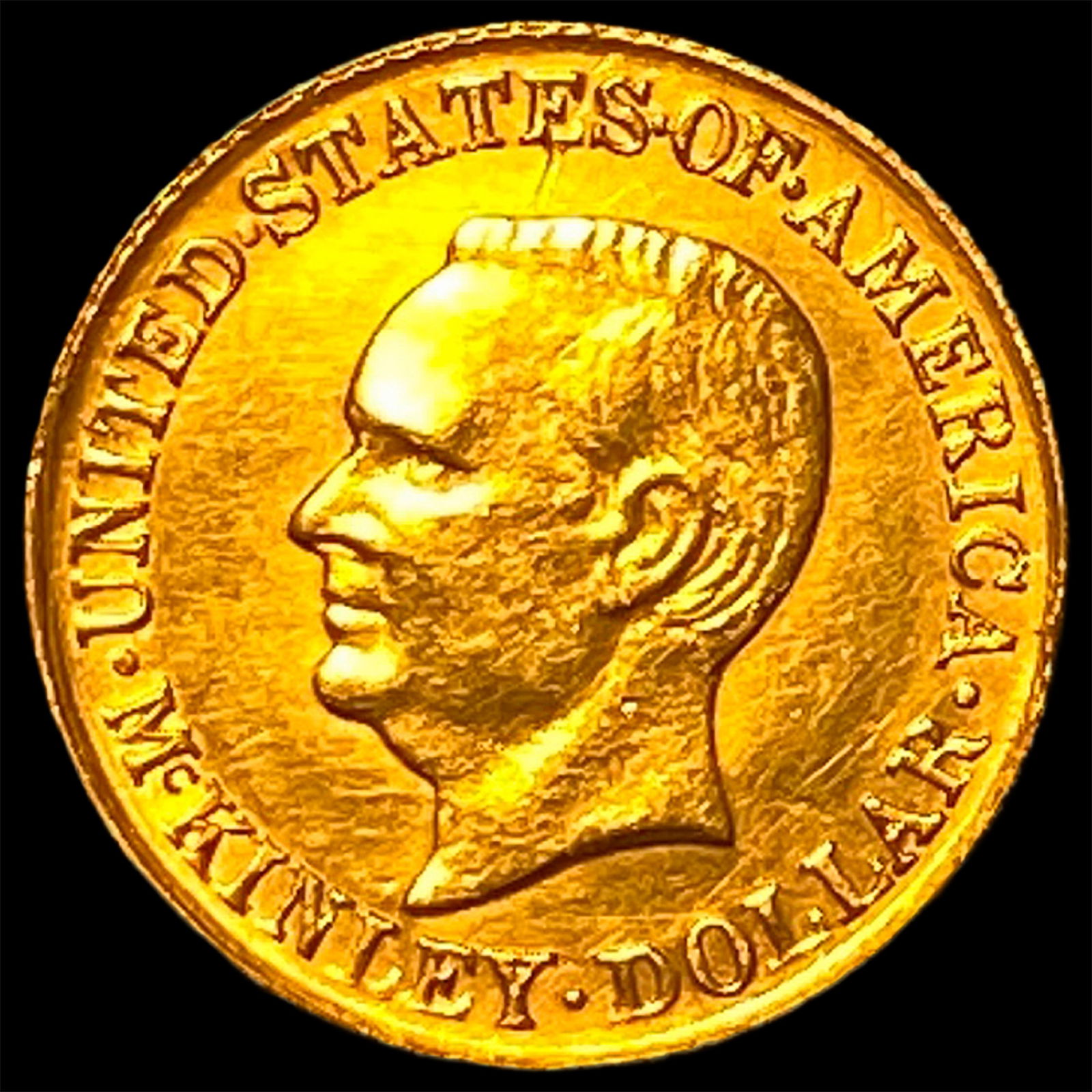 1916 Gold McKinley Dollar Commemorative UNCIRCULATED (1 of 2)