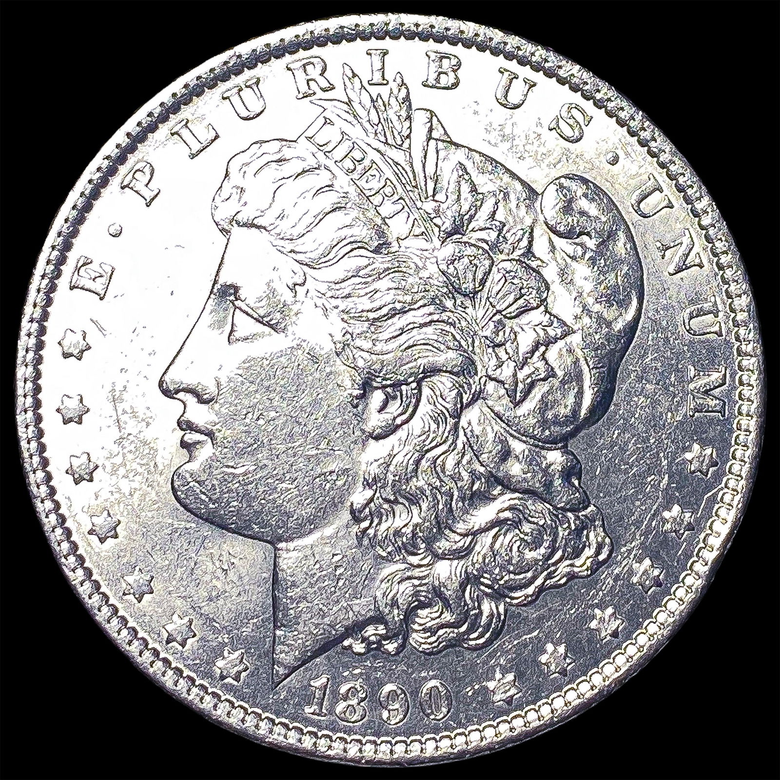 1890 Morgan Silver Dollar UNCIRCULATED: 1890 Morgan Silver Dollar UNCIRCULATED