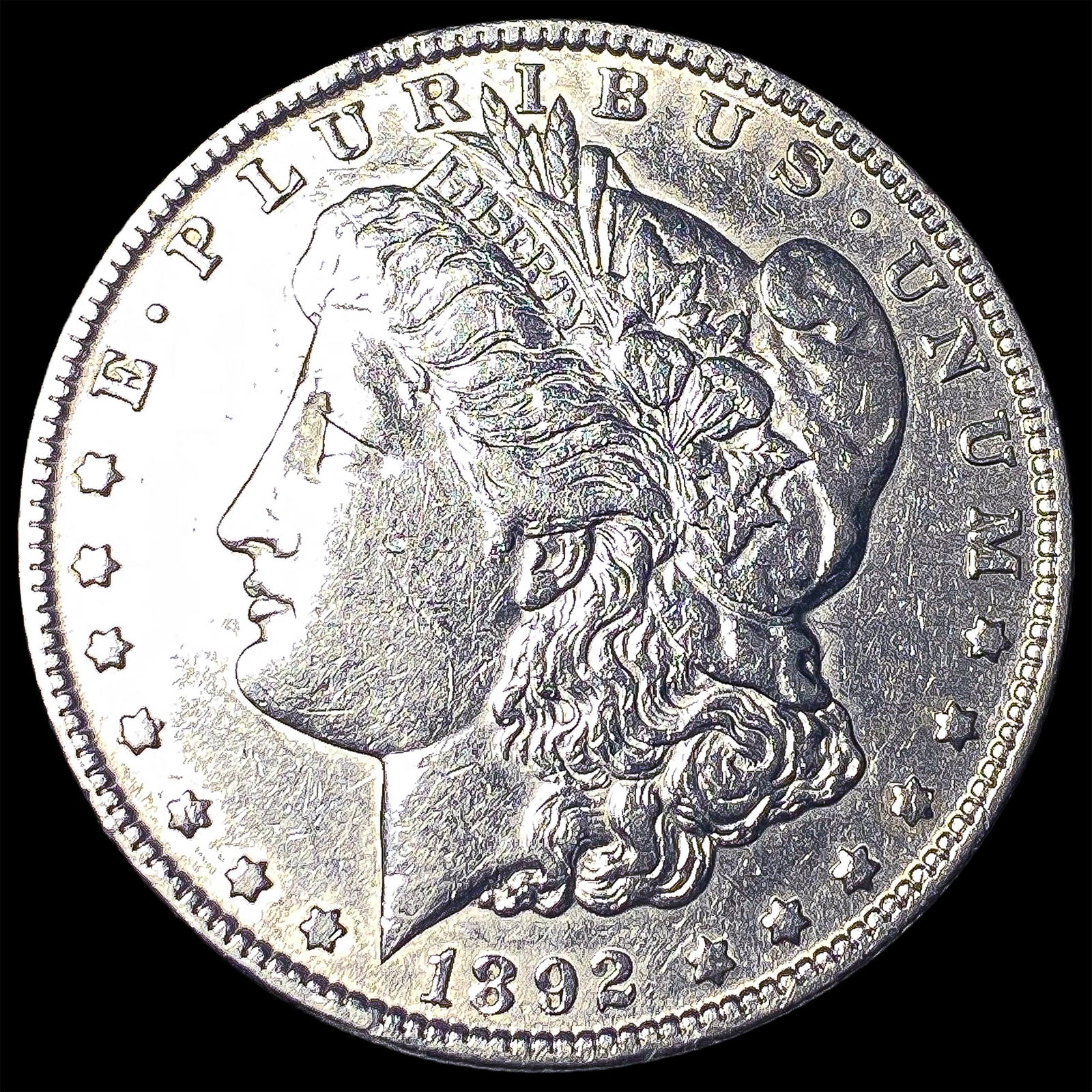 1892-O Silver Morgan Dollar CLOSELY UNCIRCULATED: 1892-O Silver Morgan Dollar CLOSELY UNCIRCULATED