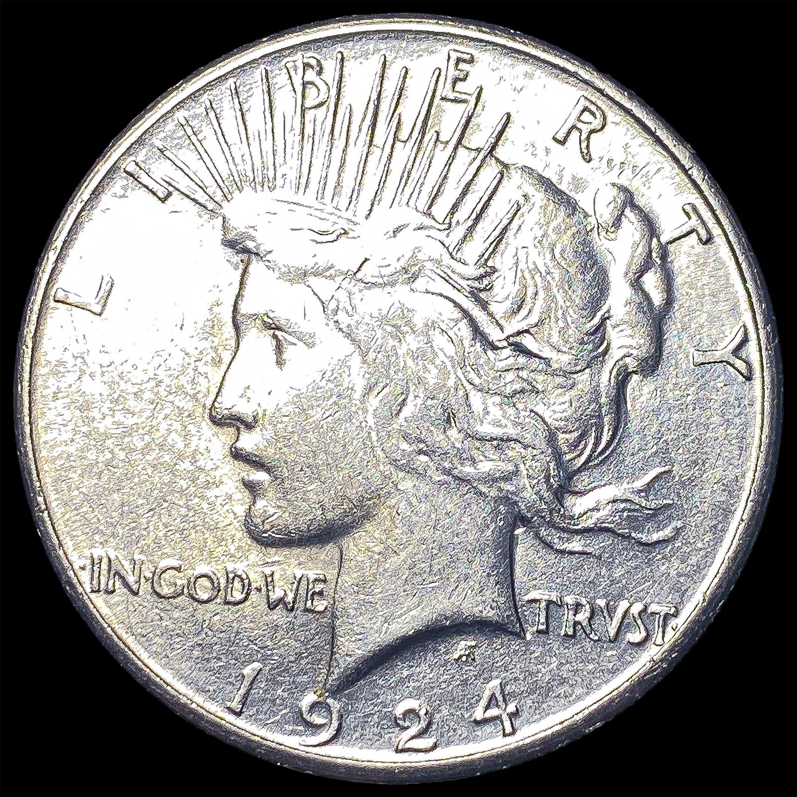 1924 Silver Peace Dollar HIGH GRADE: 1924 Silver Peace Dollar HIGH GRADE