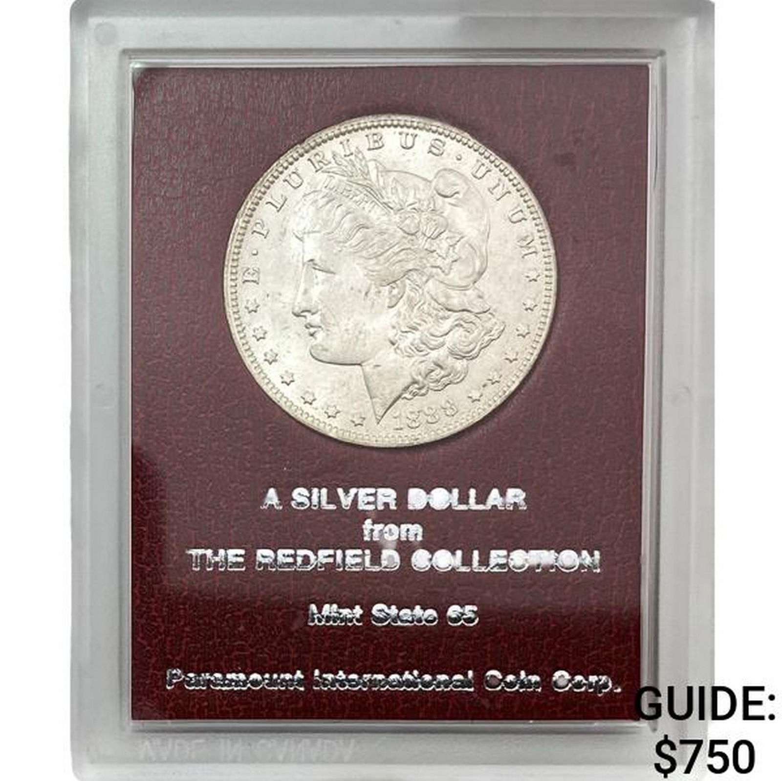 1888-O Morgan Silver Dollar REDFIELD MS65 (1 of 2)