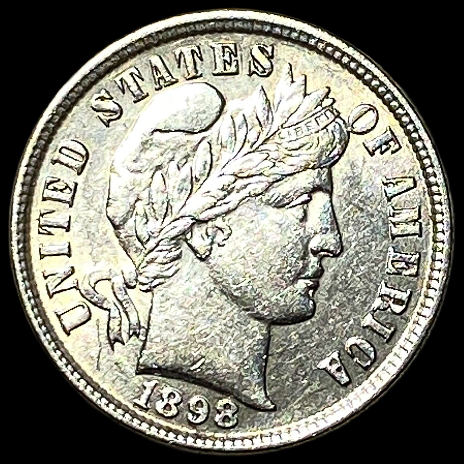1898 Barber Dime UNCIRCULATED: 1898 Barber Dime UNCIRCULATED