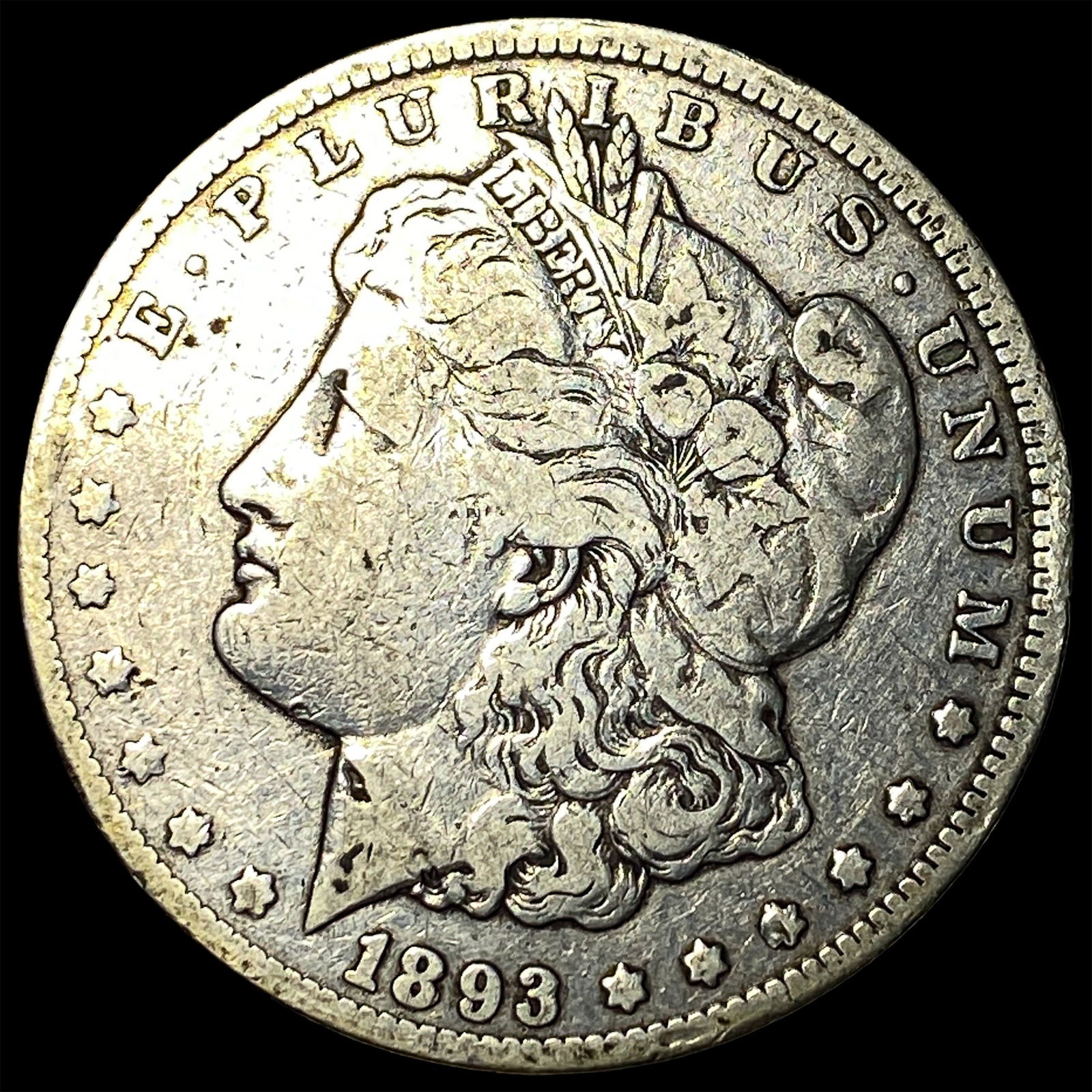 1893-CC Silver Morgan Dollar HIGH GRADE: 1893-CC Silver Morgan Dollar HIGH GRADE