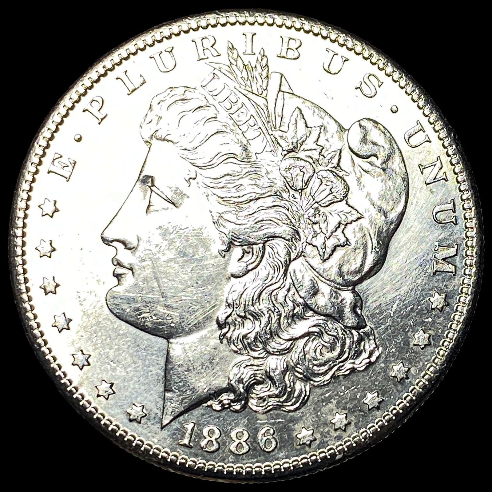 1886 Silver Morgan Dollar UNCIRCULATED: 1886 Silver Morgan Dollar UNCIRCULATED