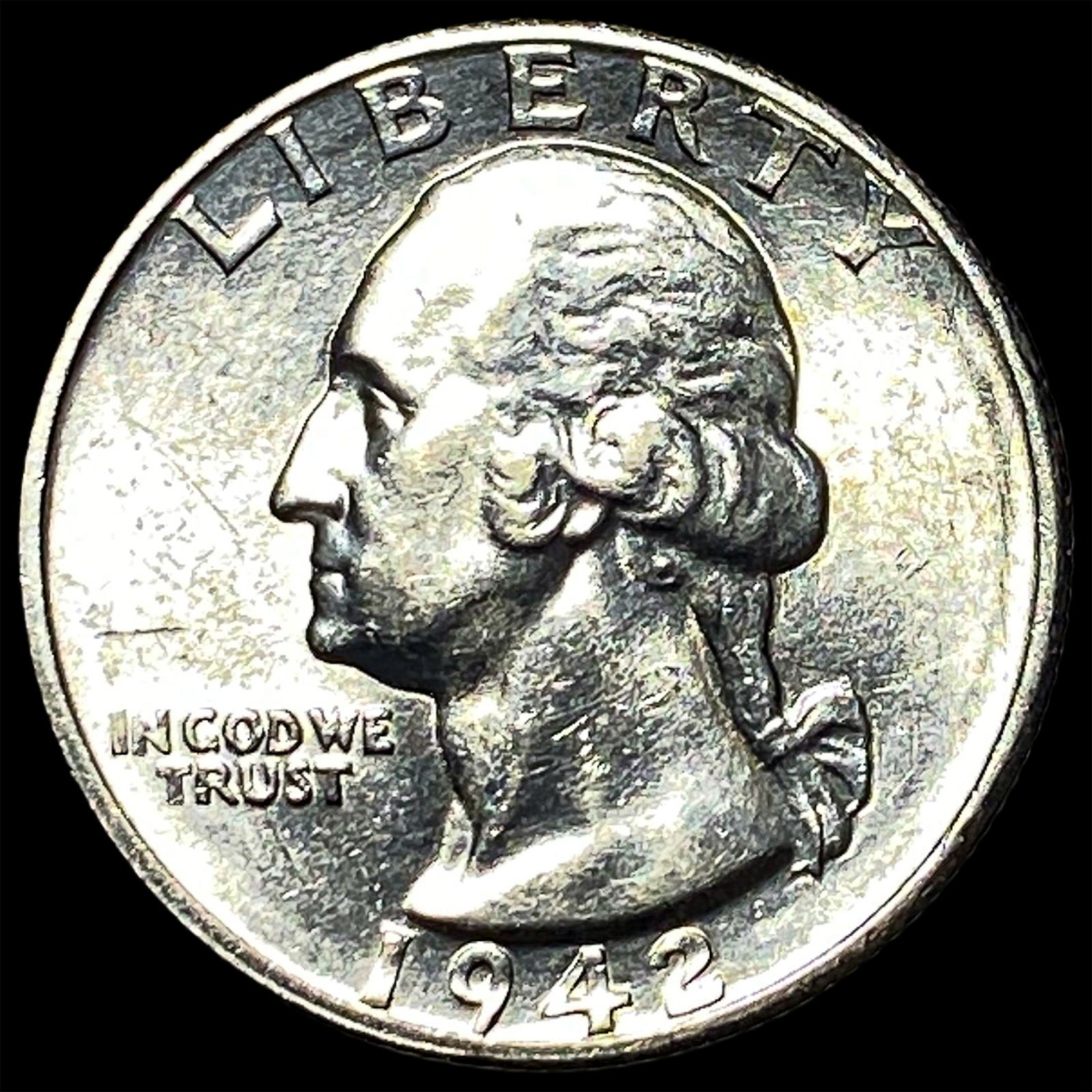 1942-S Silver Washington Quarter UNCIRCULATED (1 of 2)