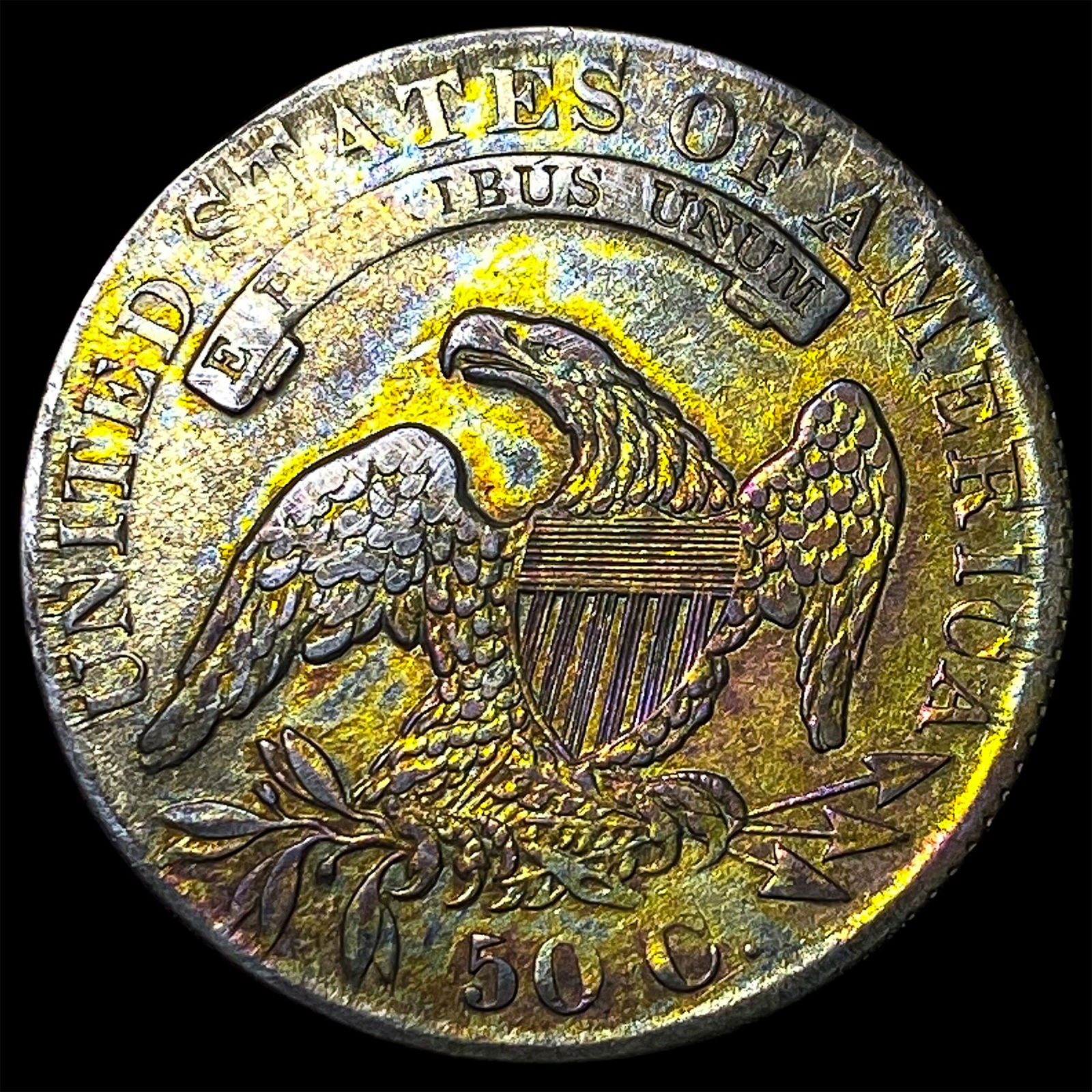 1831 Capped Bust Half Dollar CLOSELY UNCIRCULATED - 2