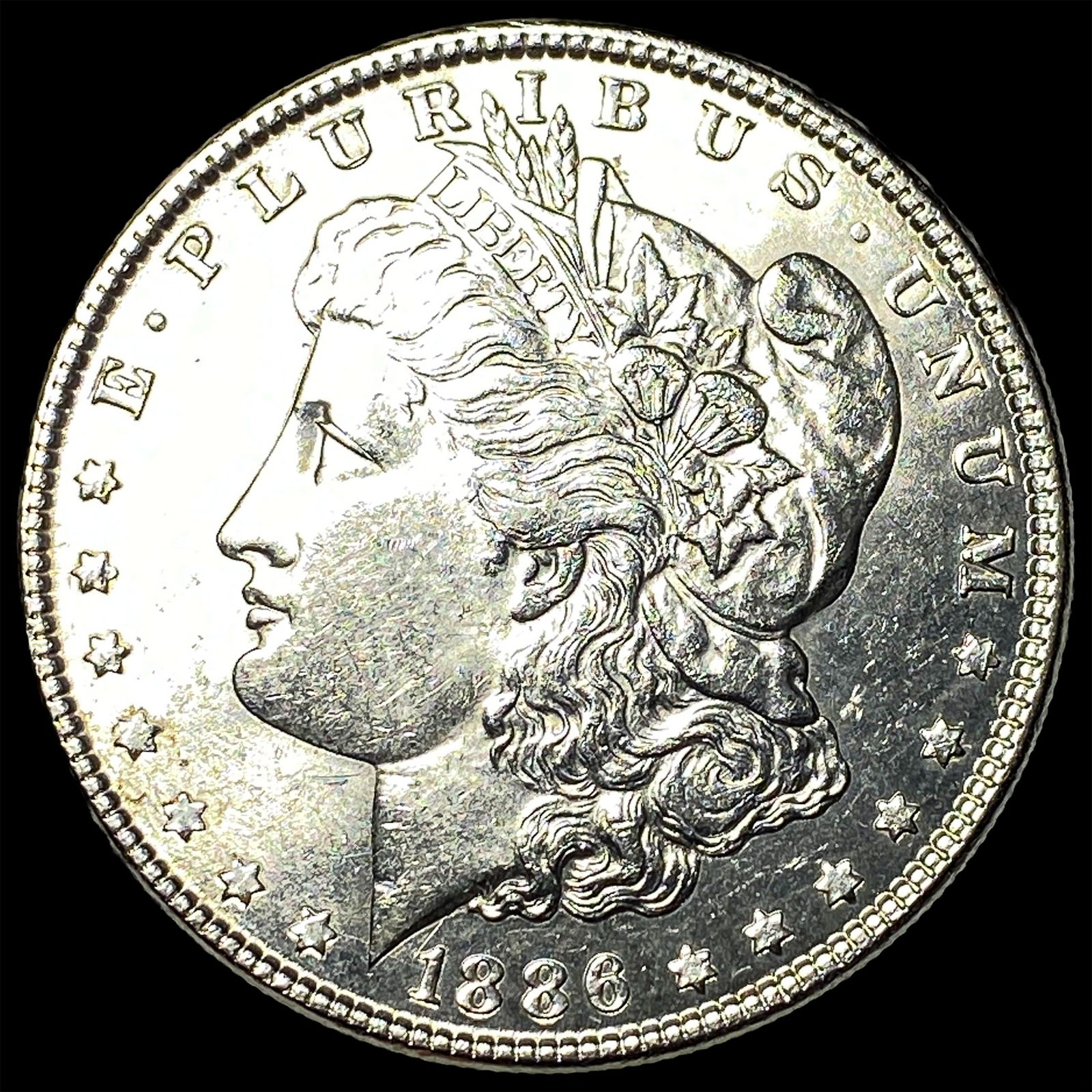 1886 Silver Morgan Dollar UNCIRCULATED: 1886 Silver Morgan Dollar UNCIRCULATED