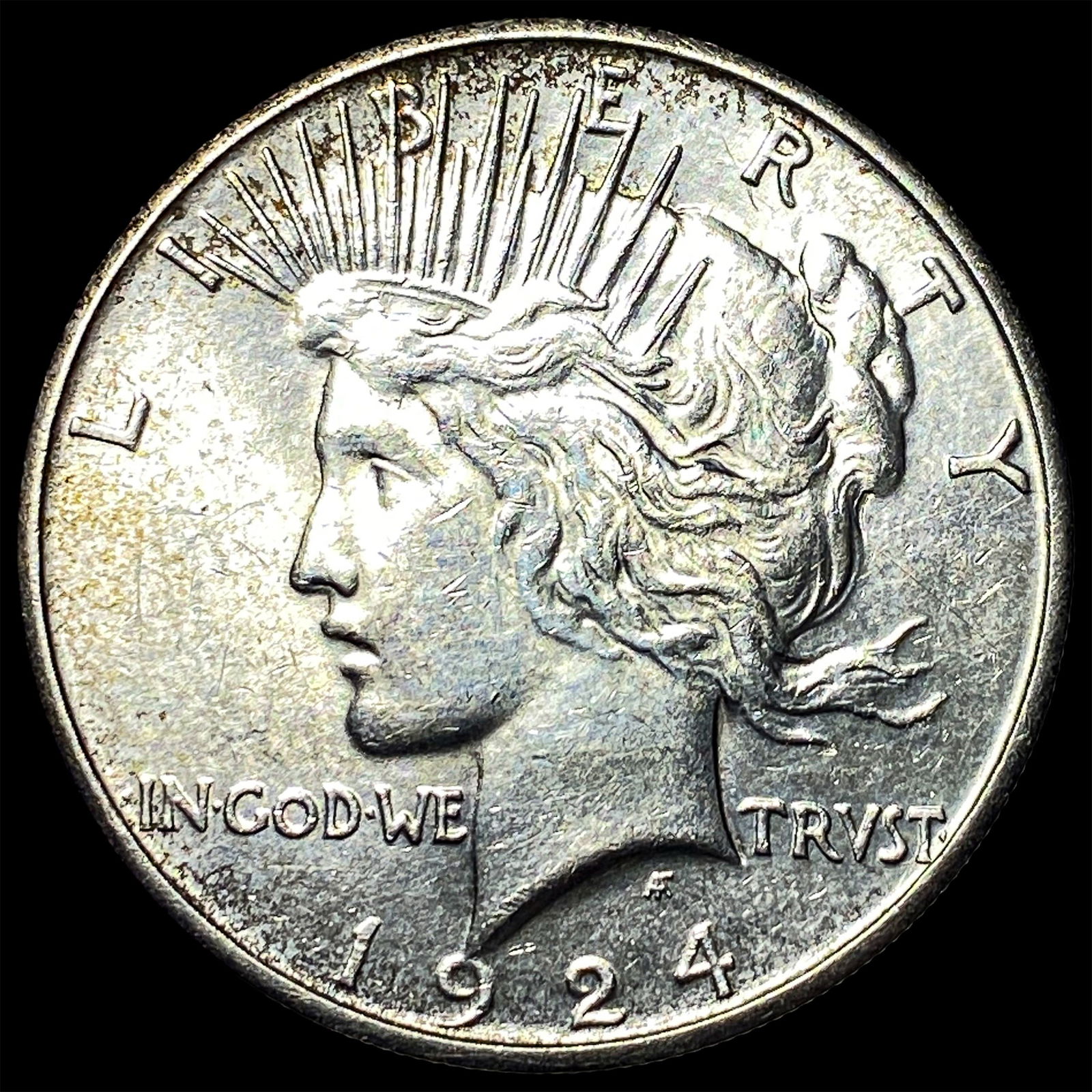 1924-S Silver Peace Dollar UNCIRCULATED: 1924-S Silver Peace Dollar UNCIRCULATED