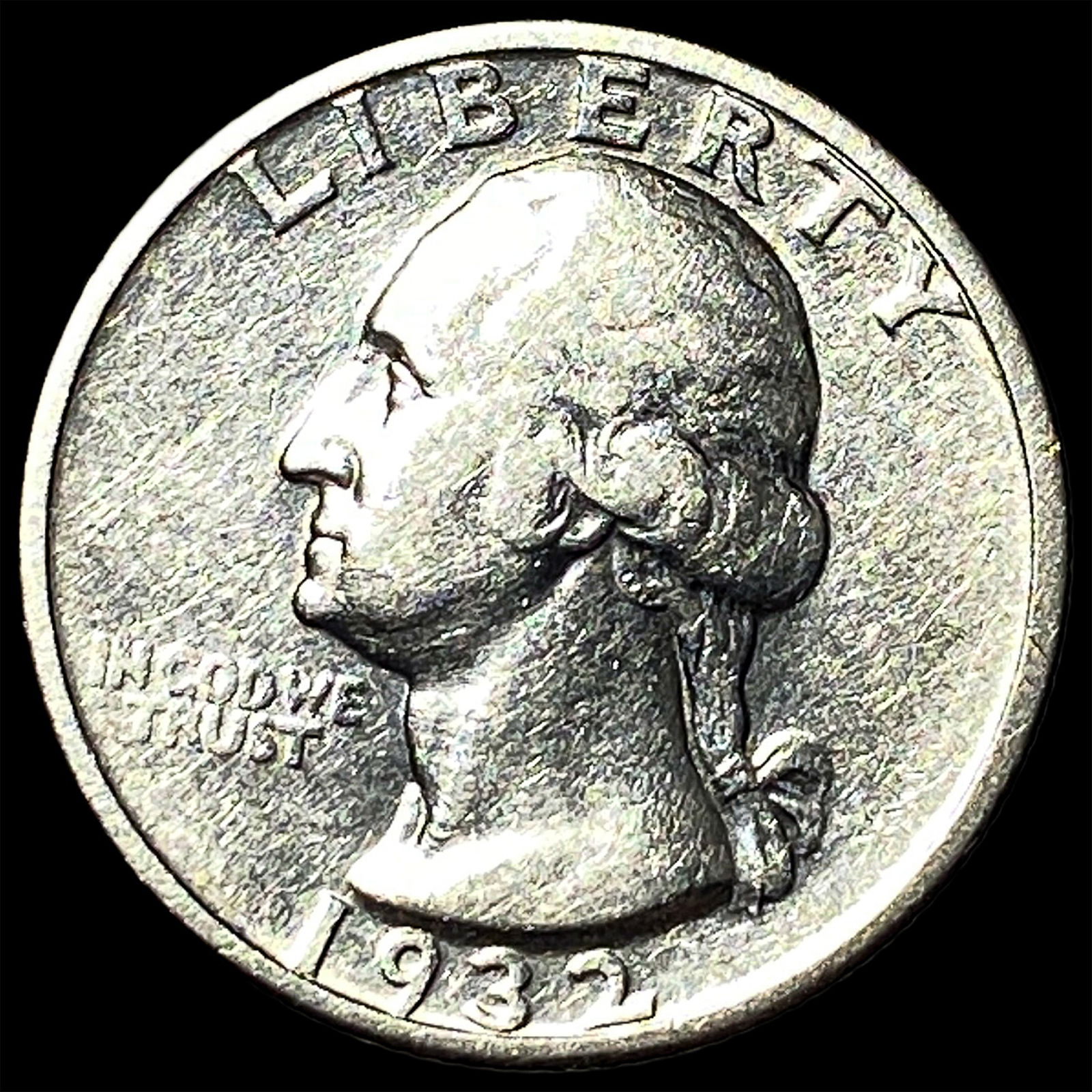 1932-S Silver Washington Quarter UNCIRCULATED: 1932-S Silver Washington Quarter UNCIRCULATED