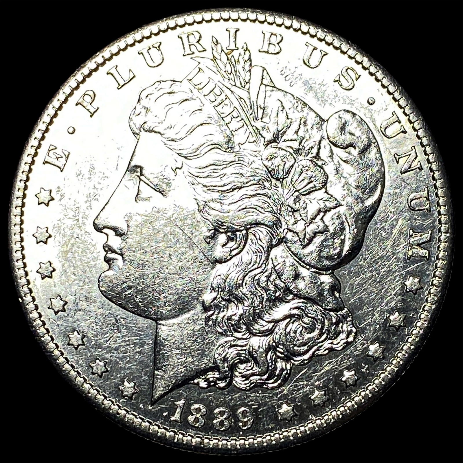 1889 Silver Morgan Dollar UNCIRCULATED: 1889 Silver Morgan Dollar UNCIRCULATED