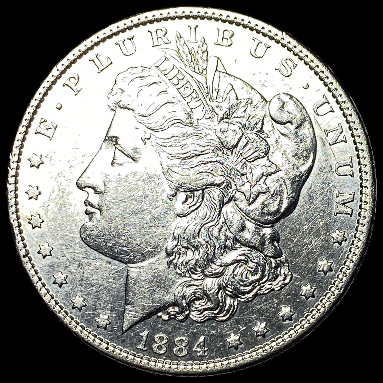 1884 Morgan Silver Dollar UNCIRCULATED: 1884 Morgan Silver Dollar UNCIRCULATED