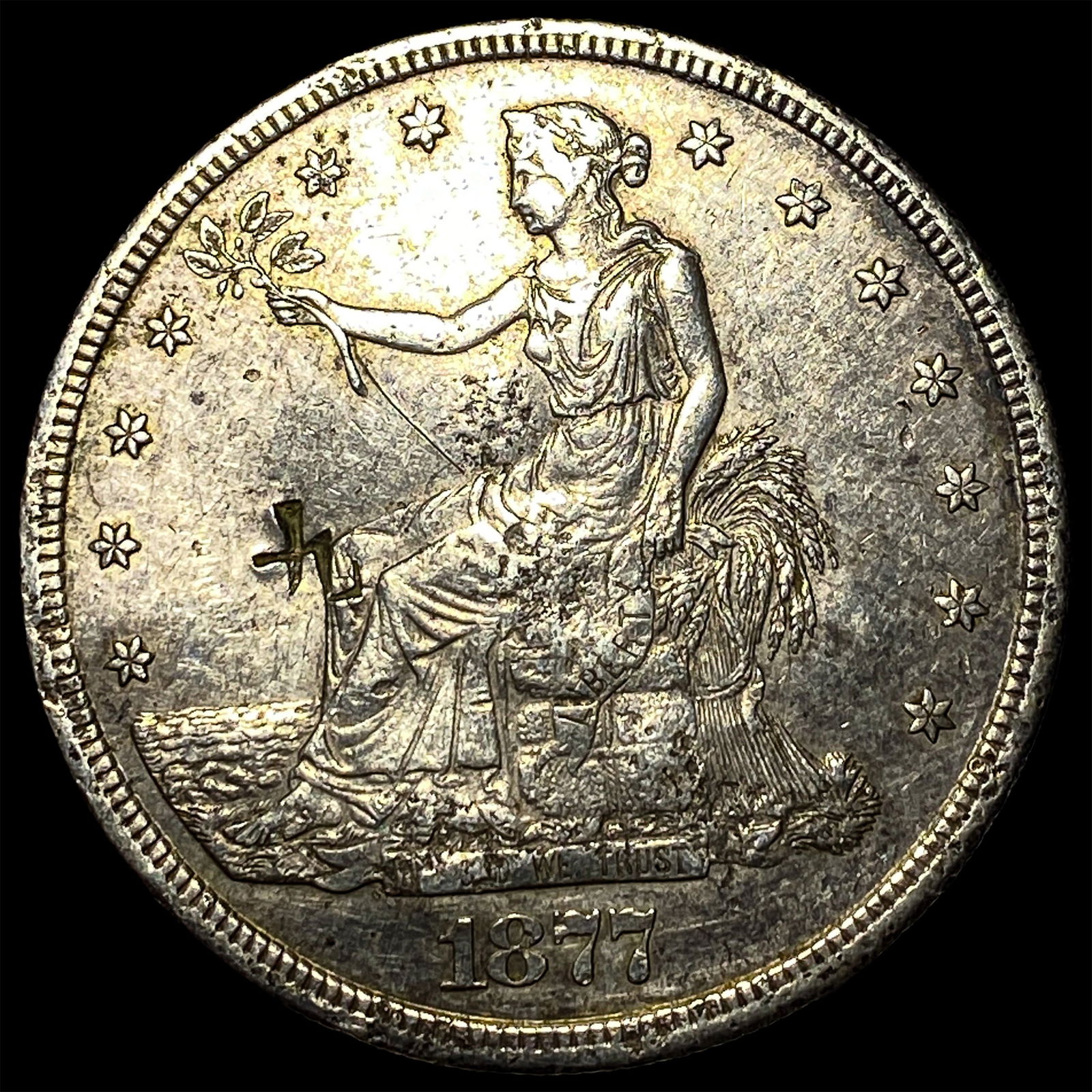 1877-S Silver Trade Dollar HIGH GRADE (1 of 2)