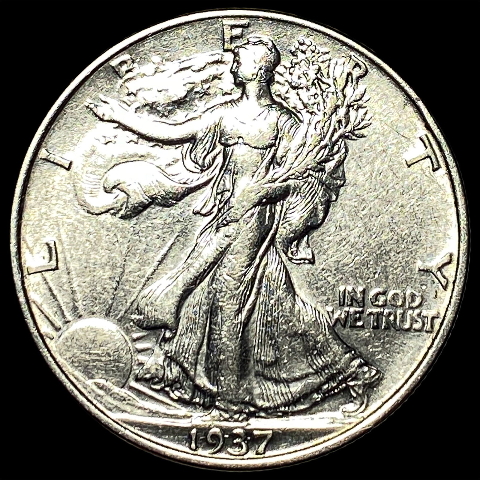 1937 Walking Liberty Half Dollar UNCIRCULATED (1 of 2)