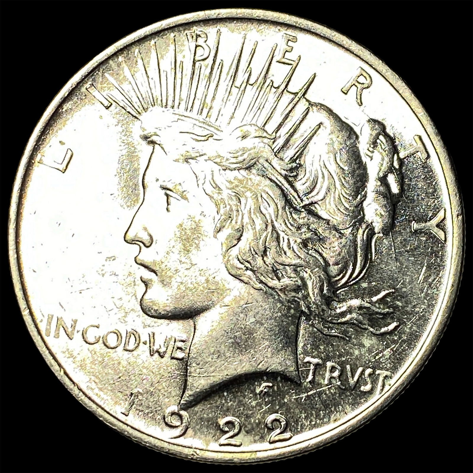 1922 Silver Peace Dollar UNCIRCULATED: 1922 Silver Peace Dollar UNCIRCULATED