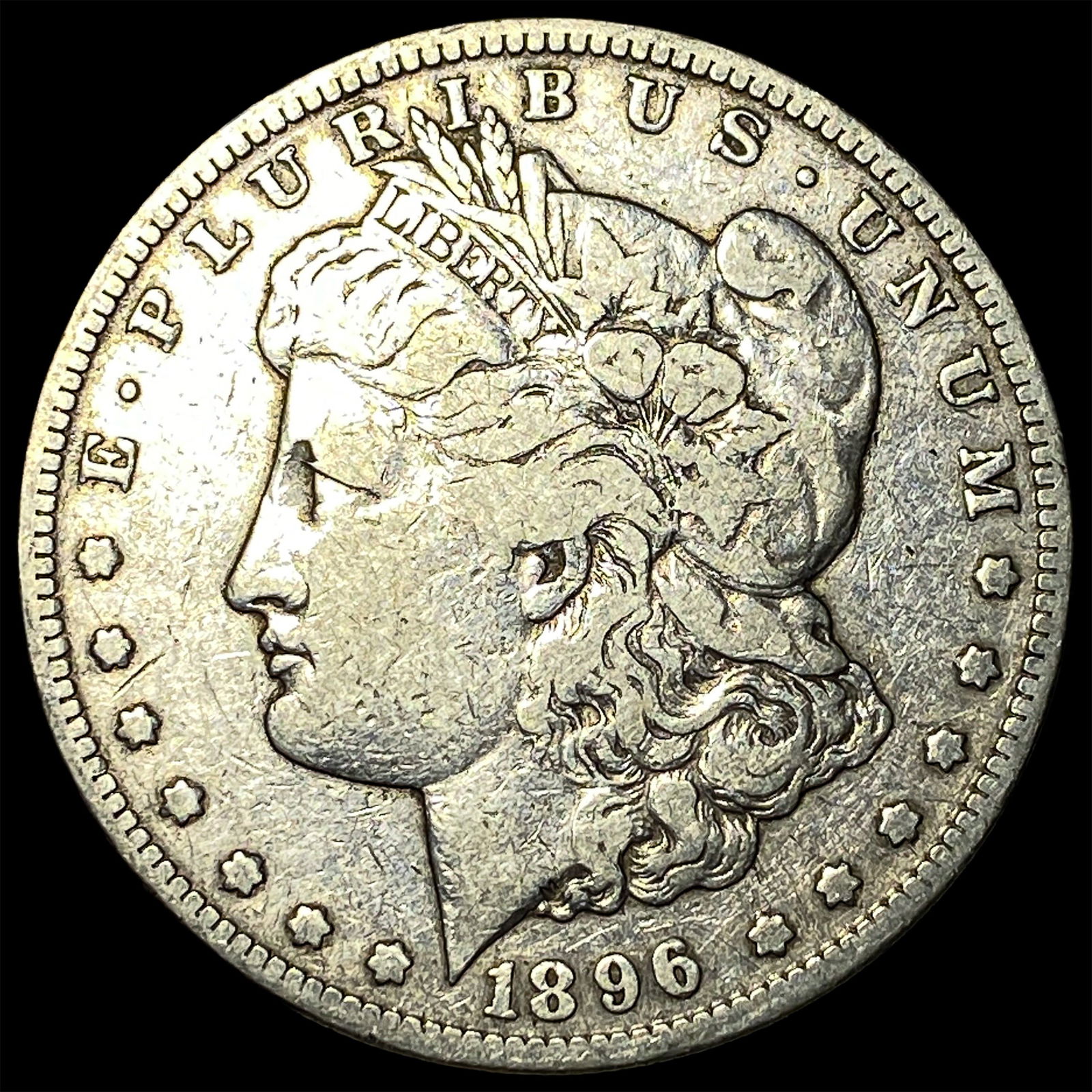 1896-S Silver Morgan Dollar LIGHTLY CIRCULATED (1 of 2)