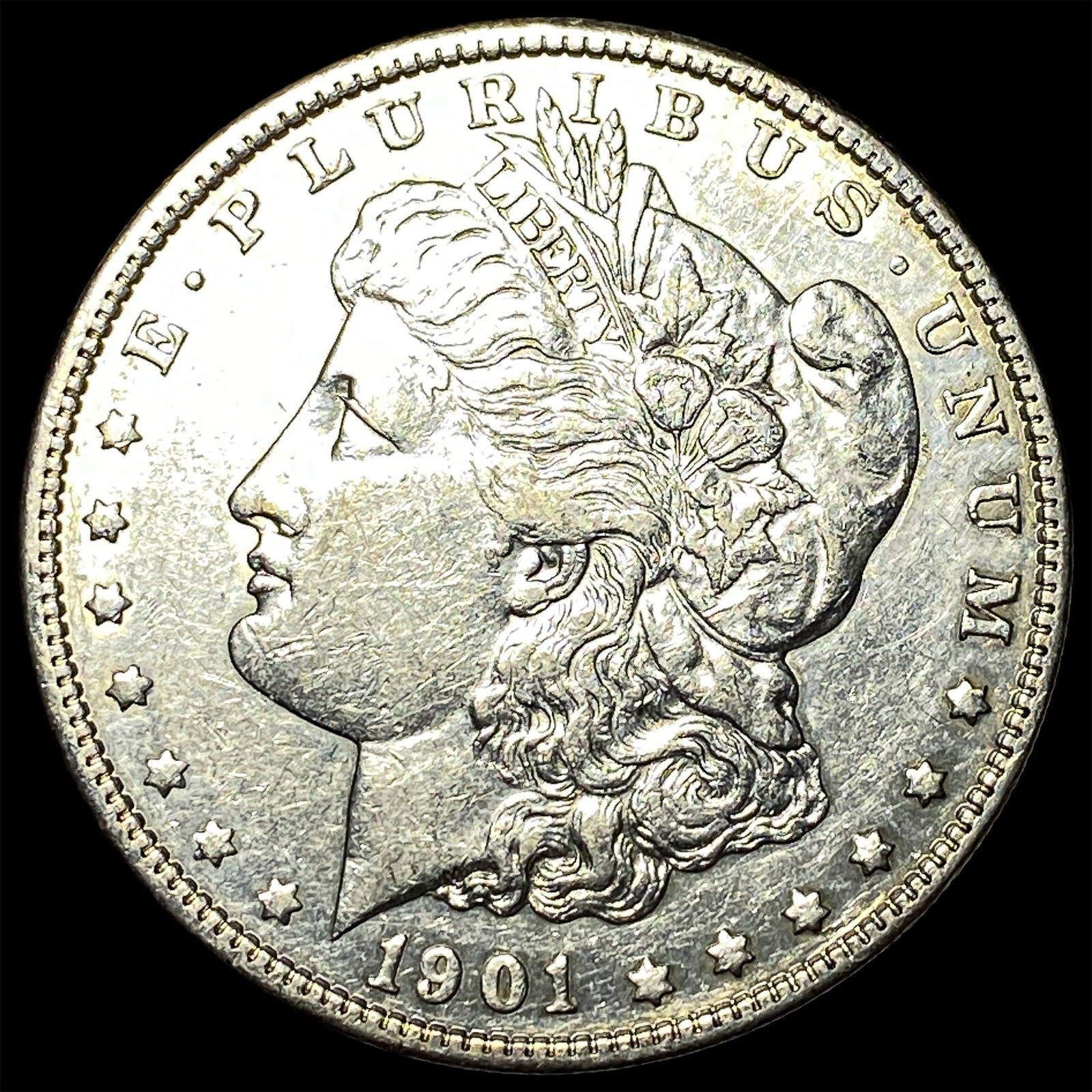1901 Morgan Silver Dollar CLOSELY UNCIRCULATED (1 of 2)