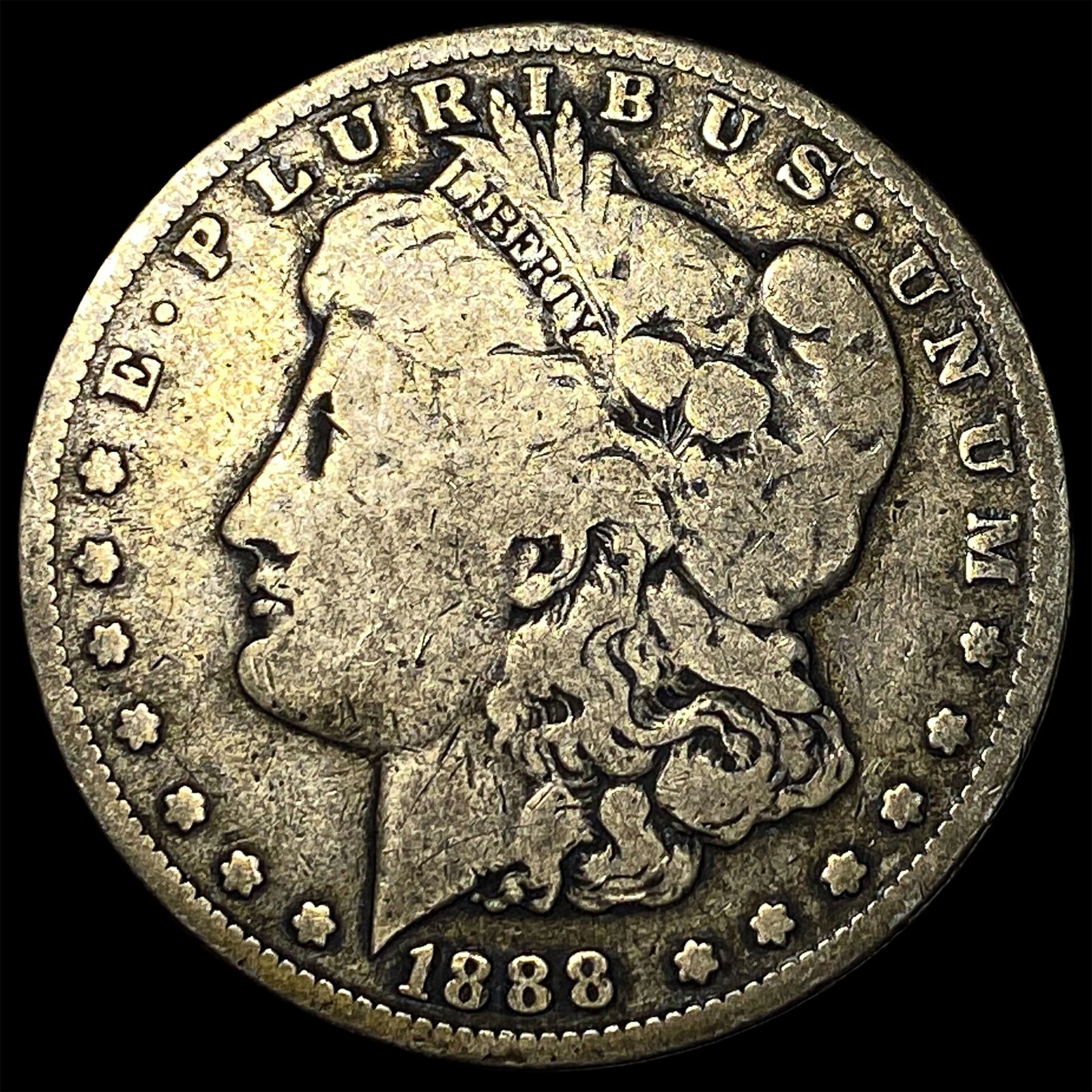 1888-S Silver Morgan Dollar NICELY CIRCULATED (1 of 2)